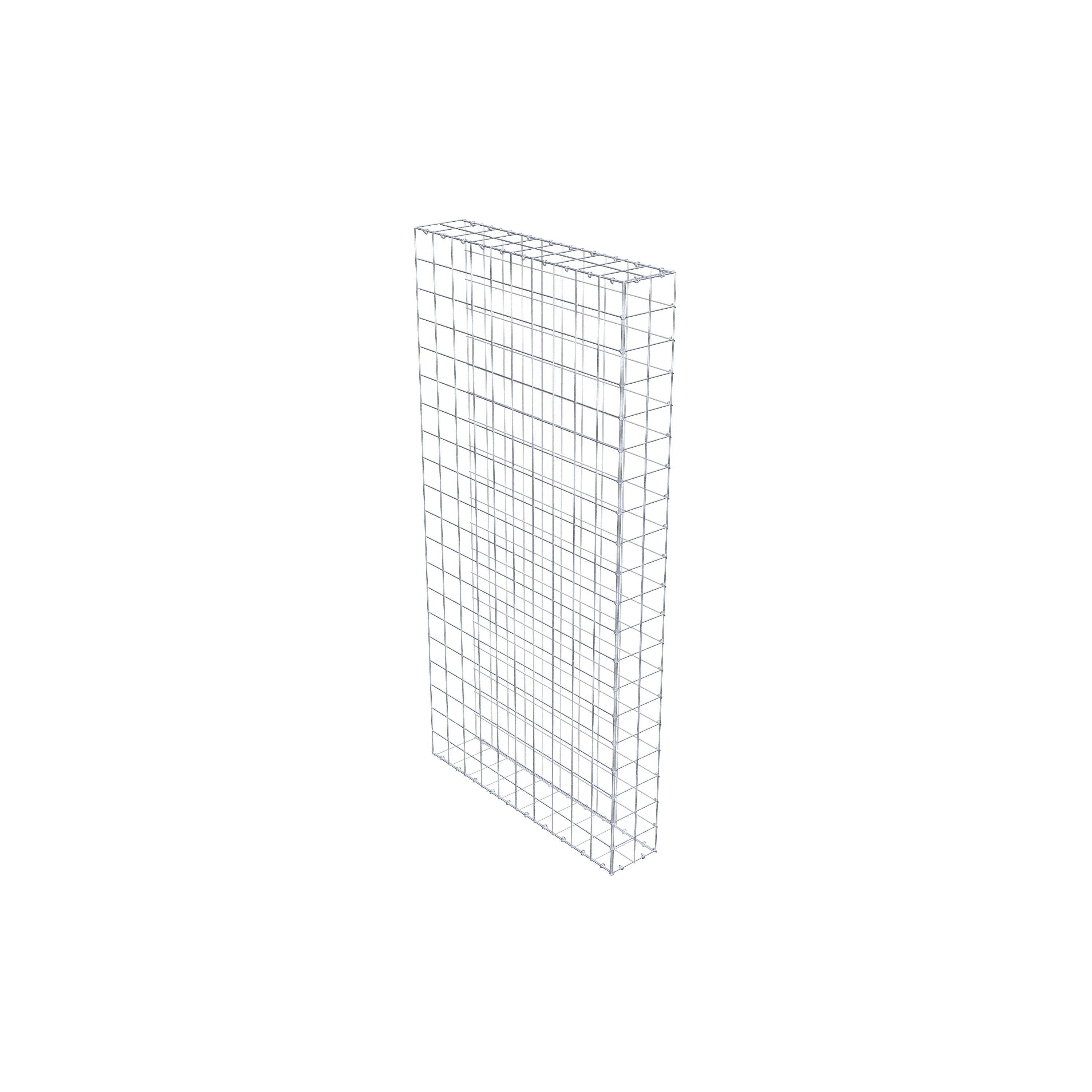 Mounted gabion type 2 200 cm x 100 cm x 20 cm (L x H x D), mesh size 10 cm x 10 cm, C-ring