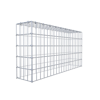 Gabbione aggiuntivo di tipo 3 100 cm x 50 cm x 20 cm (L x H x P), maglia 5 cm x 10 cm, anello a C