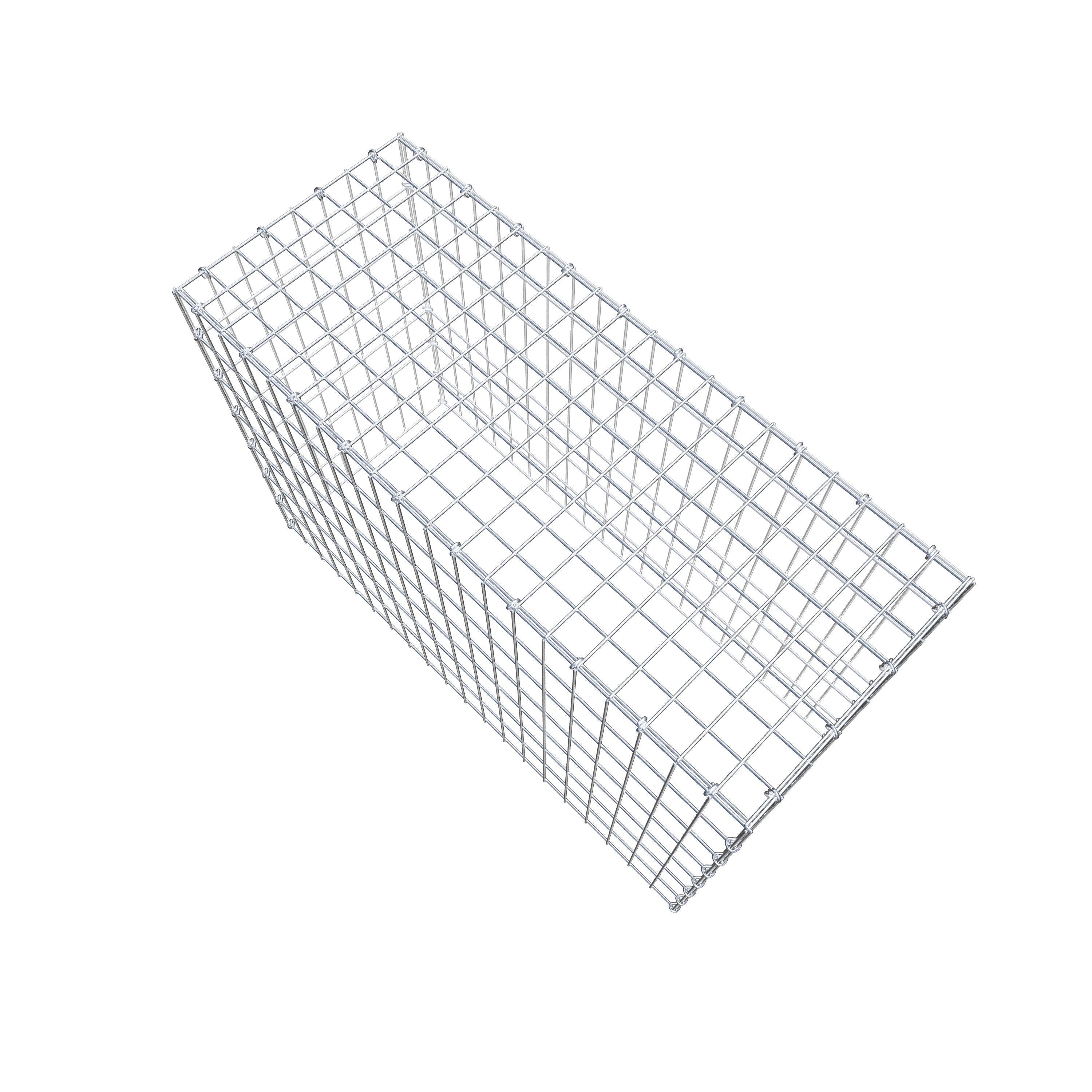 Schanskorf type 3 100 cm x 70 cm x 40 cm (L x H x D), maaswijdte 5 cm x 10 cm, C-ring