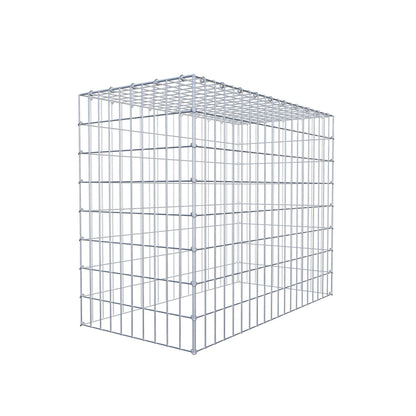 Fourche rapportée type 3 100 cm x 80 cm x 50 cm (L x H x P), mailles 5 cm x 10 cm, anneau C