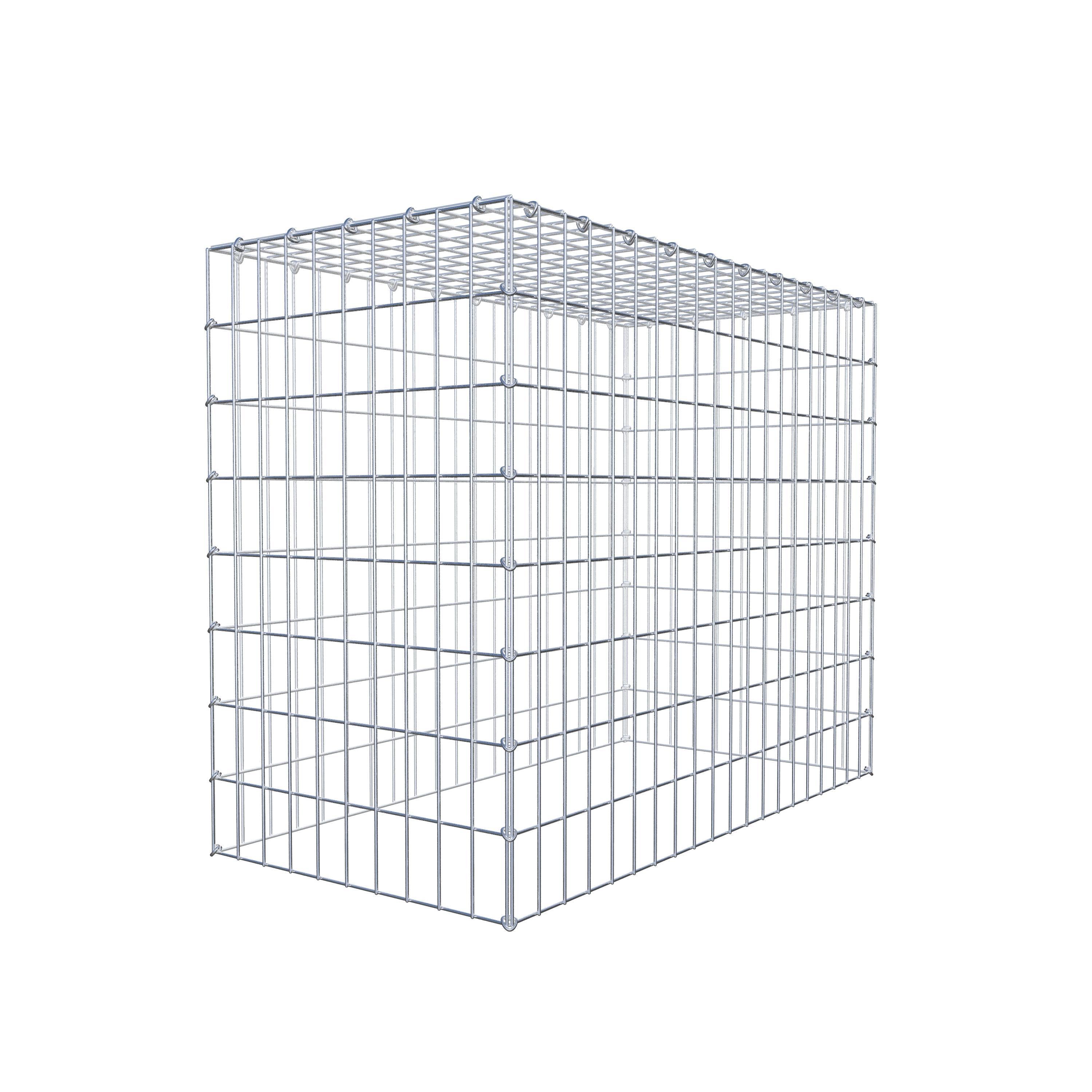 Schanskorf type 3 100 cm x 80 cm x 50 cm (L x H x D), maaswijdte 5 cm x 10 cm, C-ring