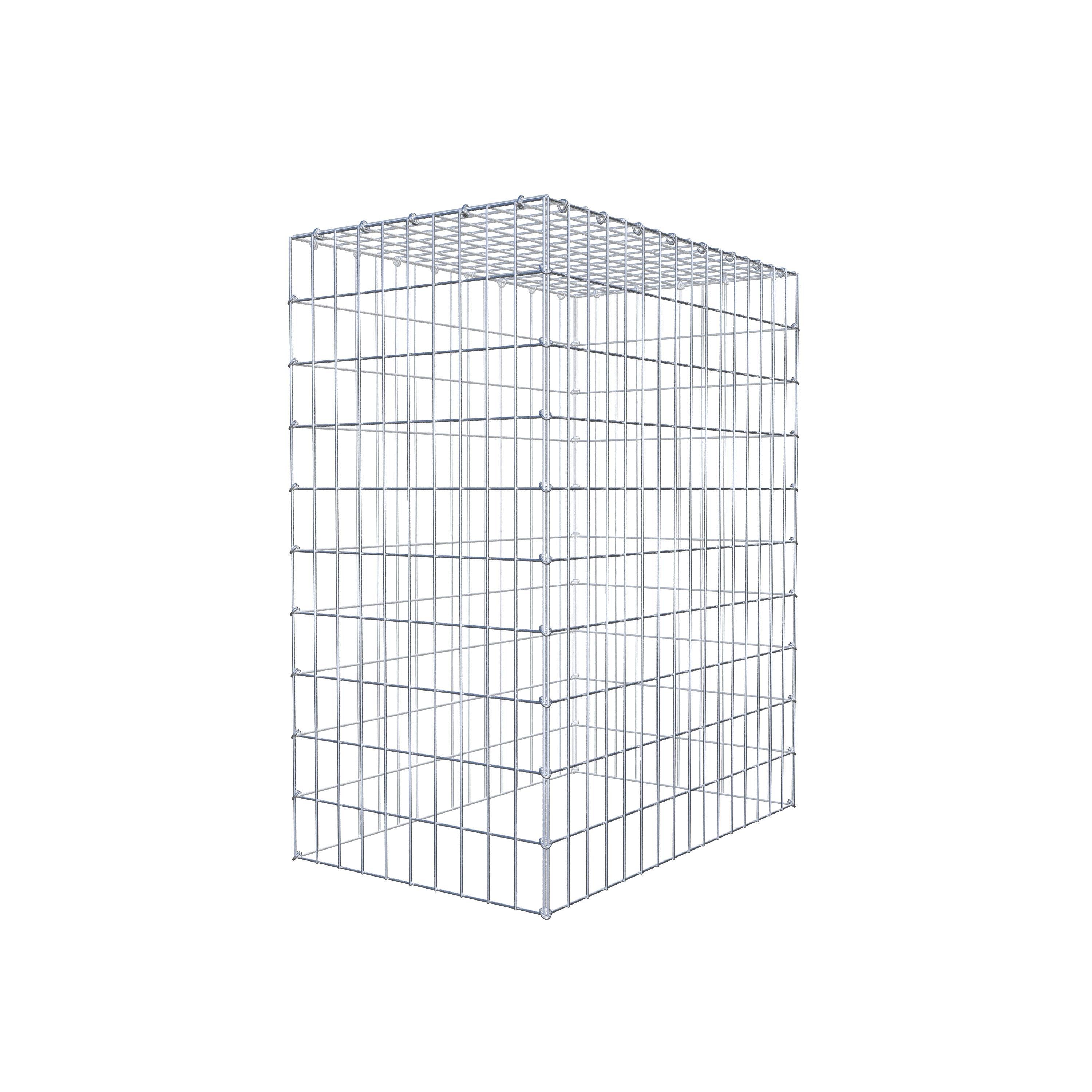 Schanskorf type 3 100 cm x 80 cm x 50 cm (L x H x D), maaswijdte 5 cm x 10 cm, C-ring