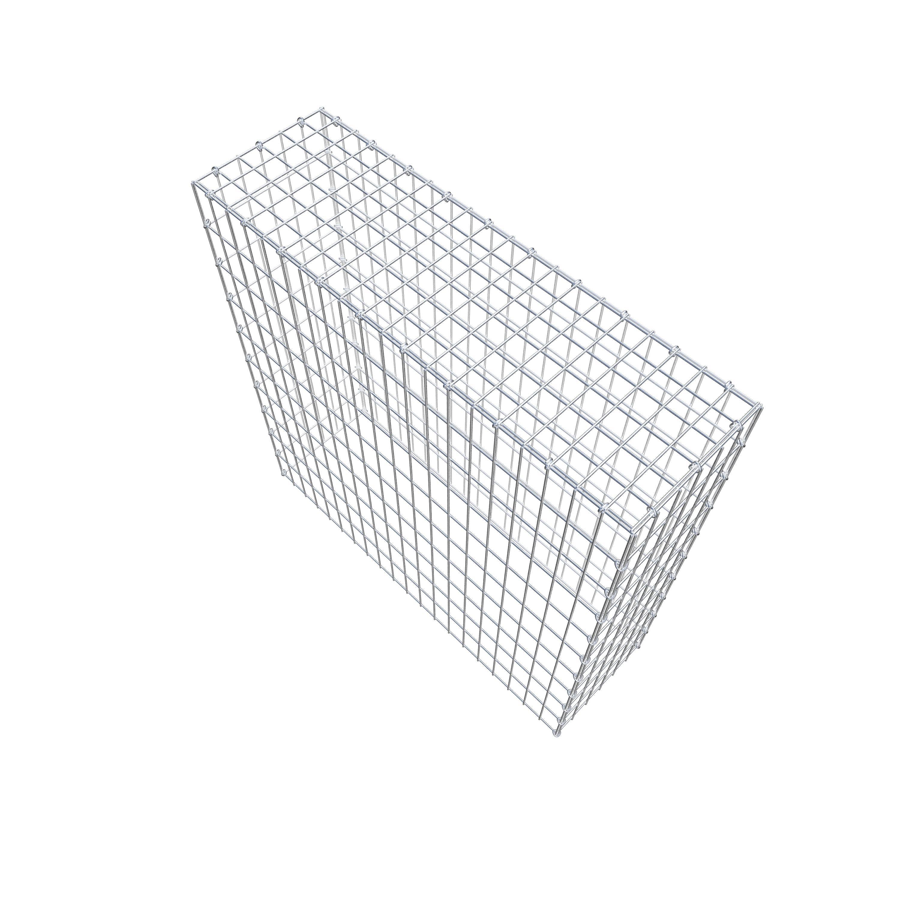 Schanskorf type 3 100 cm x 100 cm x 30 cm (L x H x D), maaswijdte 5 cm x 10 cm, C-ring