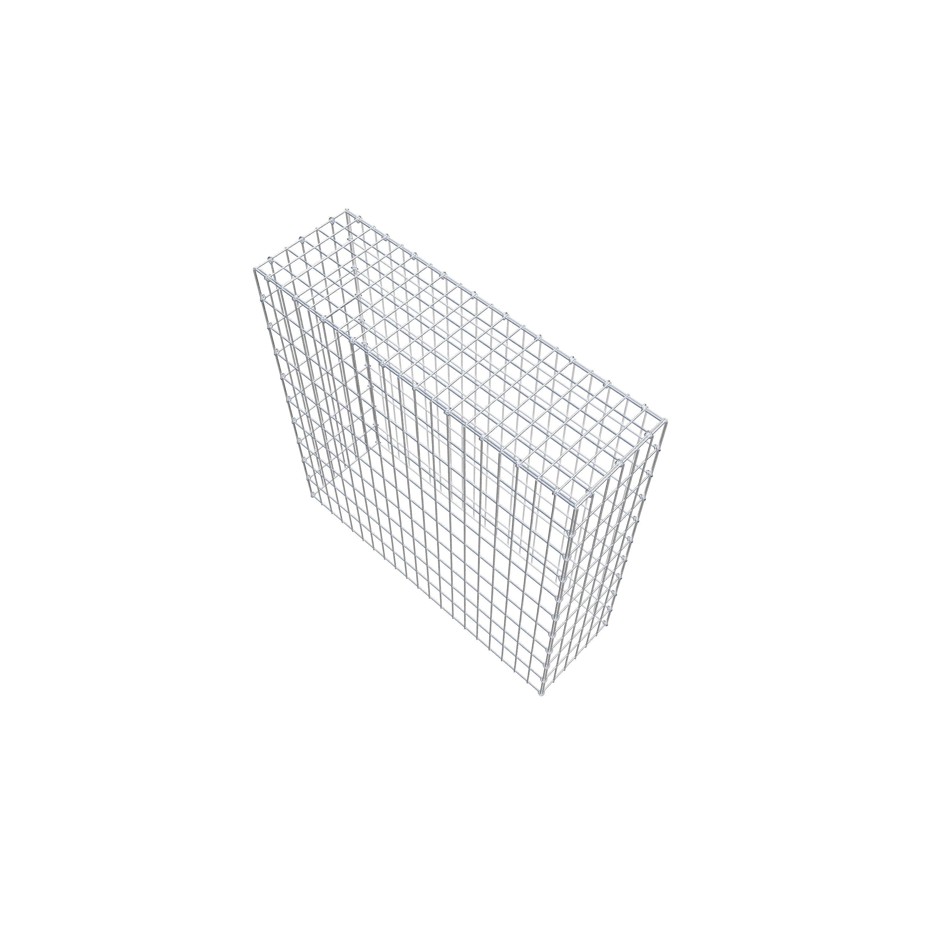 Schanskorf type 3 100 cm x 100 cm x 30 cm (L x H x D), maaswijdte 5 cm x 10 cm, C-ring