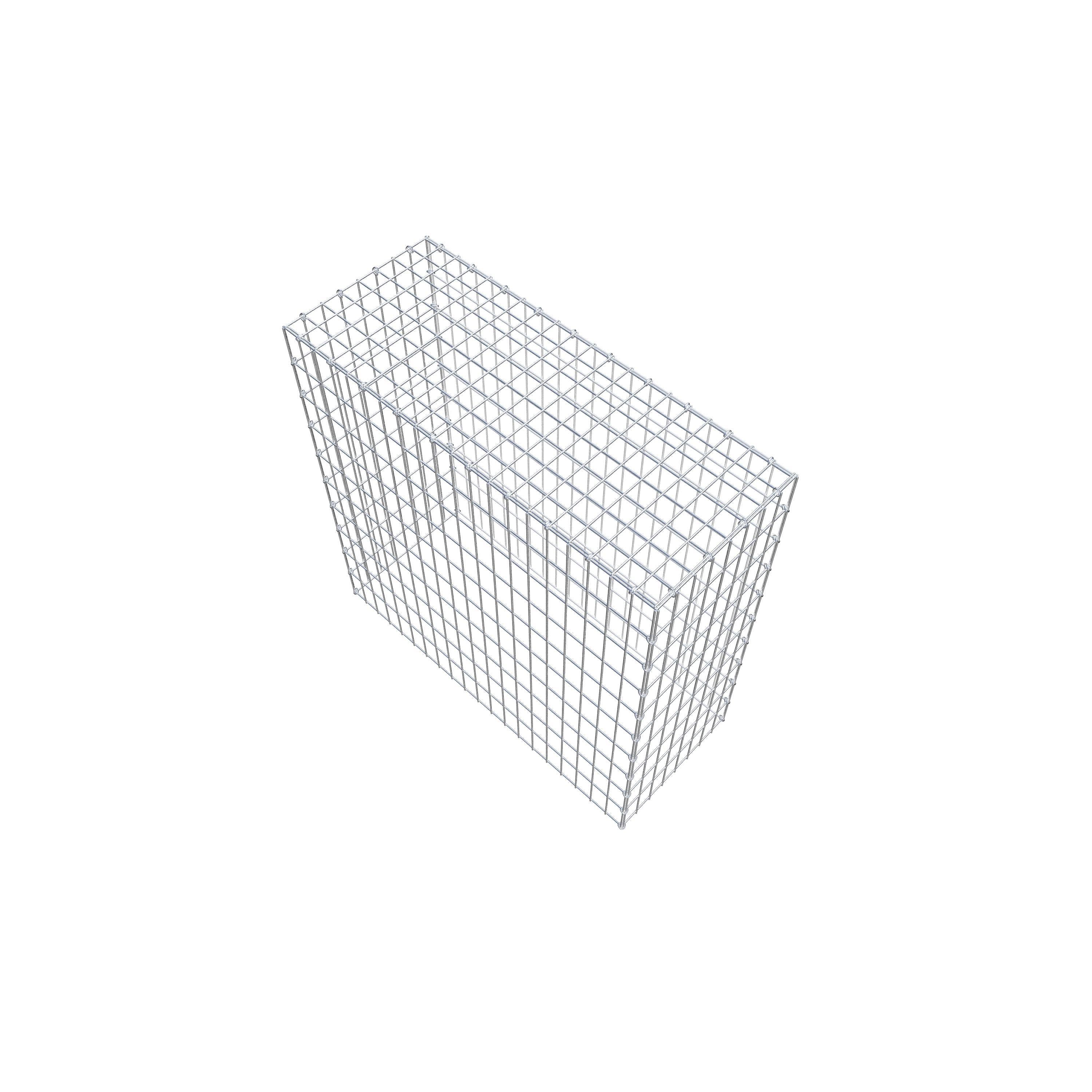 Schanskorf type 3 100 cm x 100 cm x 40 cm (L x H x D), maaswijdte 5 cm x 10 cm, C-ring