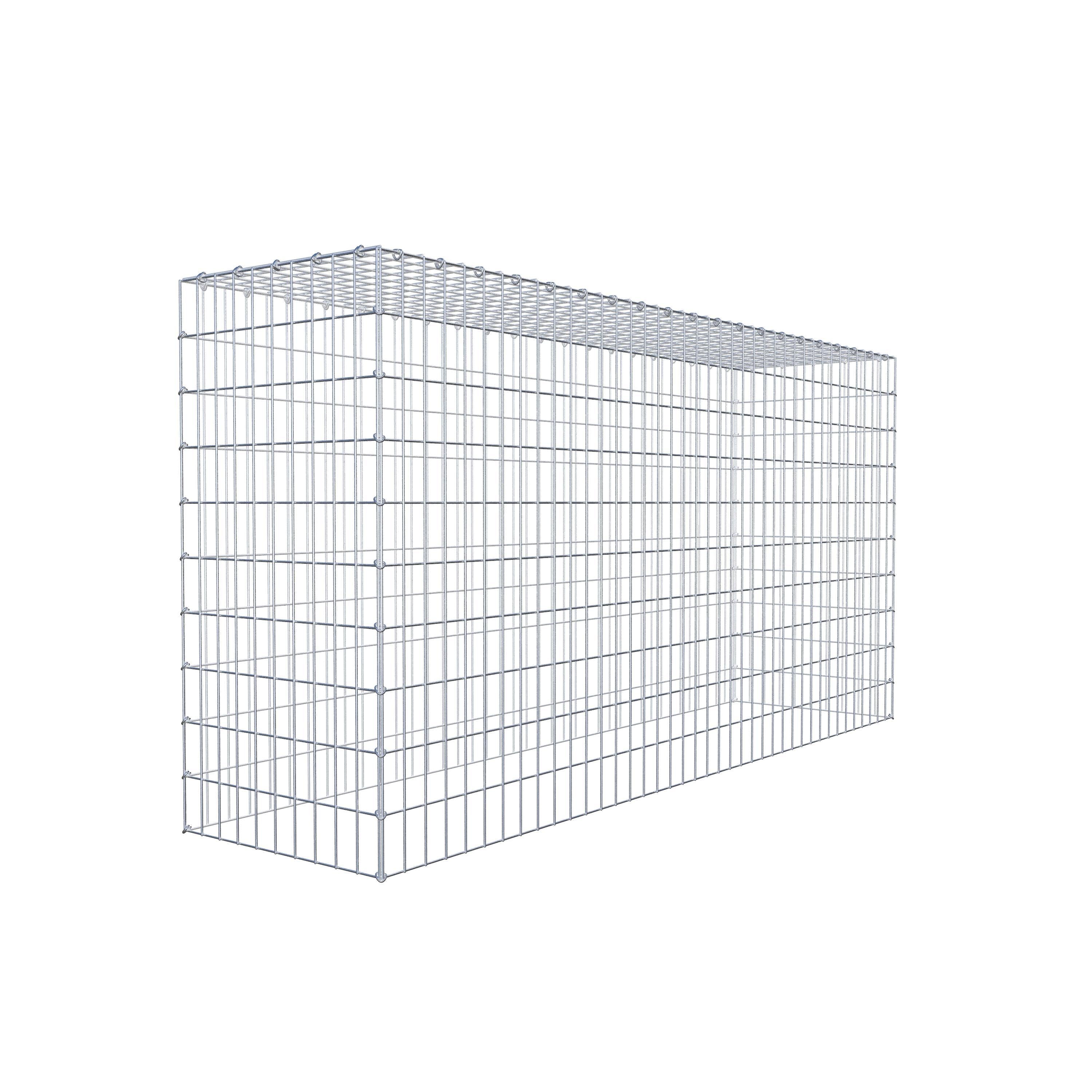 Schanskorf type 3 200 cm x 100 cm x 50 cm (L x H x D), maaswijdte 5 cm x 10 cm, C-ring