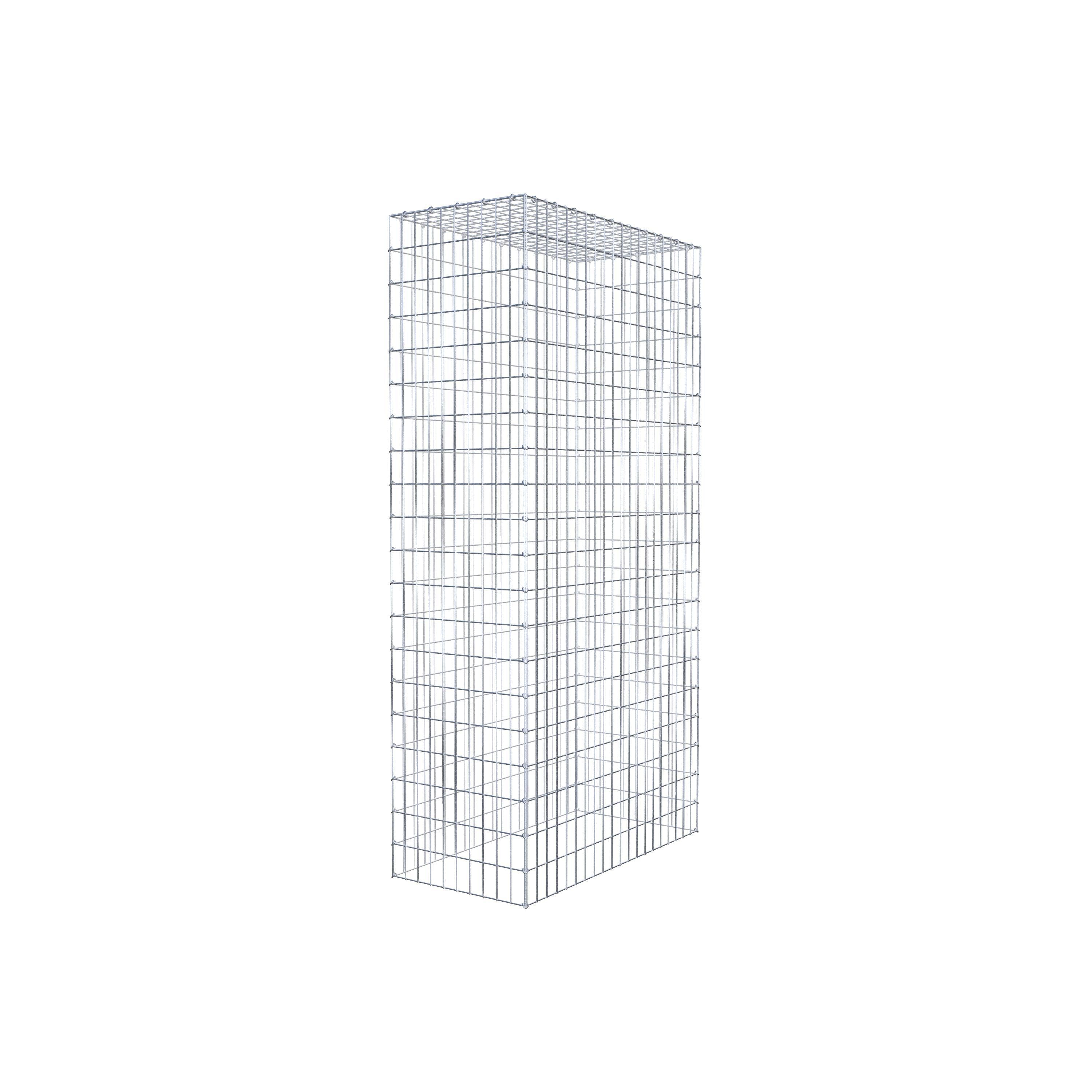 Schanskorf type 3 200 cm x 100 cm x 50 cm (L x H x D), maaswijdte 5 cm x 10 cm, C-ring