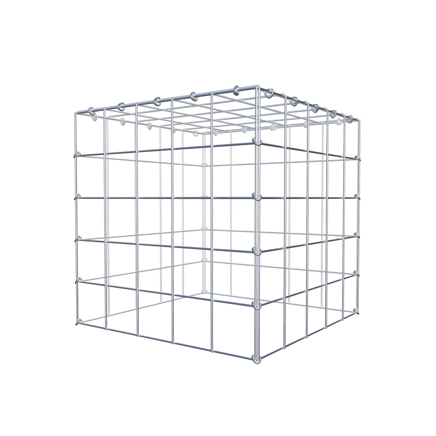 Gabião Tipo 3 50 cm x 50 cm x 50 cm (C x A x P), malhagem 10 cm x 10 cm, anel C