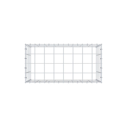 Anbaugabione Typ 3 80 cm x 40 cm x 40 cm (L x H x T), Maschenweite 10 cm x 10 cm, C-Ring