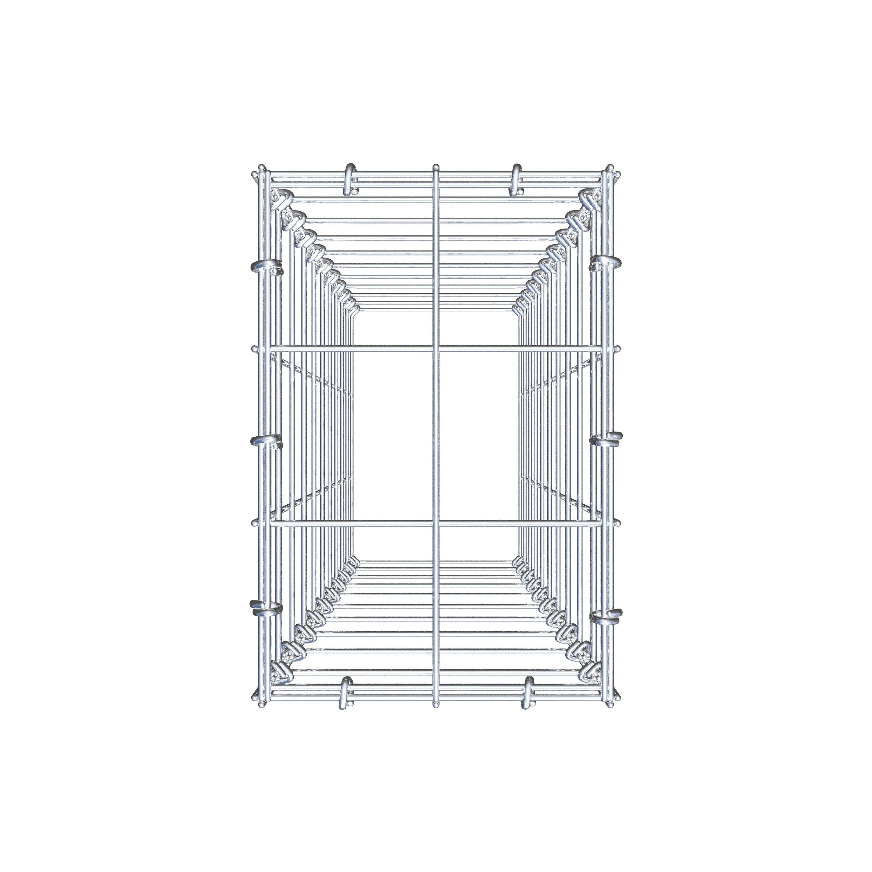 Schanskorf type 3 100 cm x 20 cm x 30 cm (L x H x D), maaswijdte 10 cm x 10 cm, C-ring