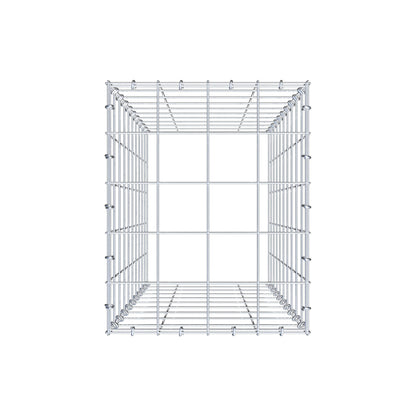 Pile aggiuntivo tipo 3 100 cm x 40 cm x 50 cm (L x H x P), maglia 10 cm x 10 cm, anello a C