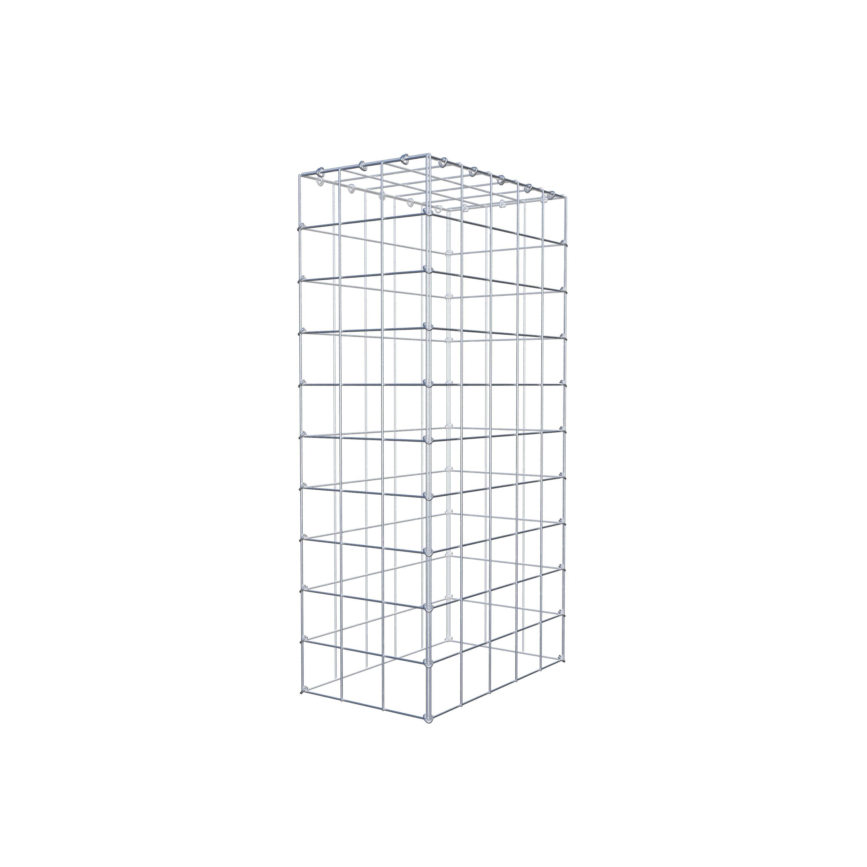 Schanskorf type 3 100 cm x 50 cm x 30 cm (L x H x D), maaswijdte 10 cm x 10 cm, C-ring