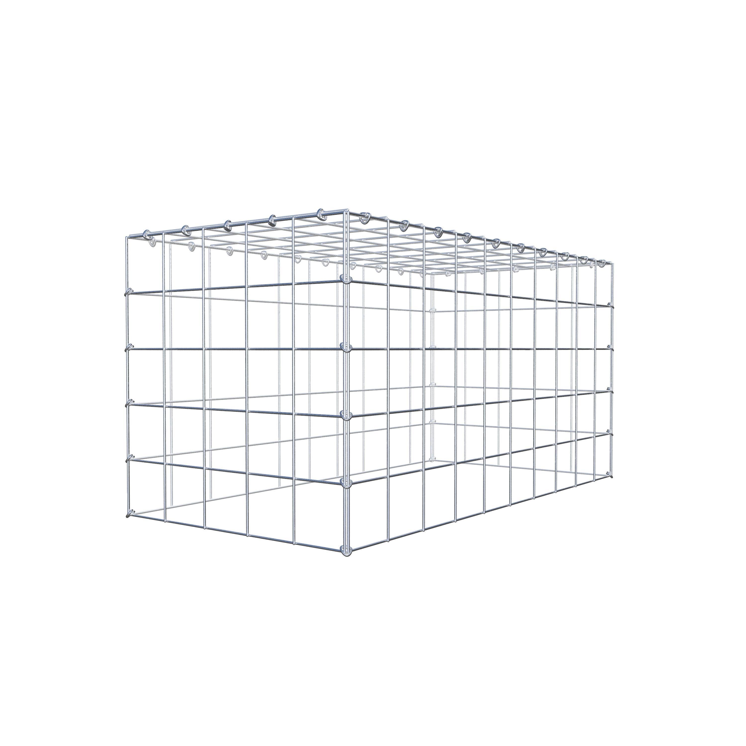 Schanskorf type 3 100 cm x 50 cm x 50 cm (L x H x D), maaswijdte 10 cm x 10 cm, C-ring