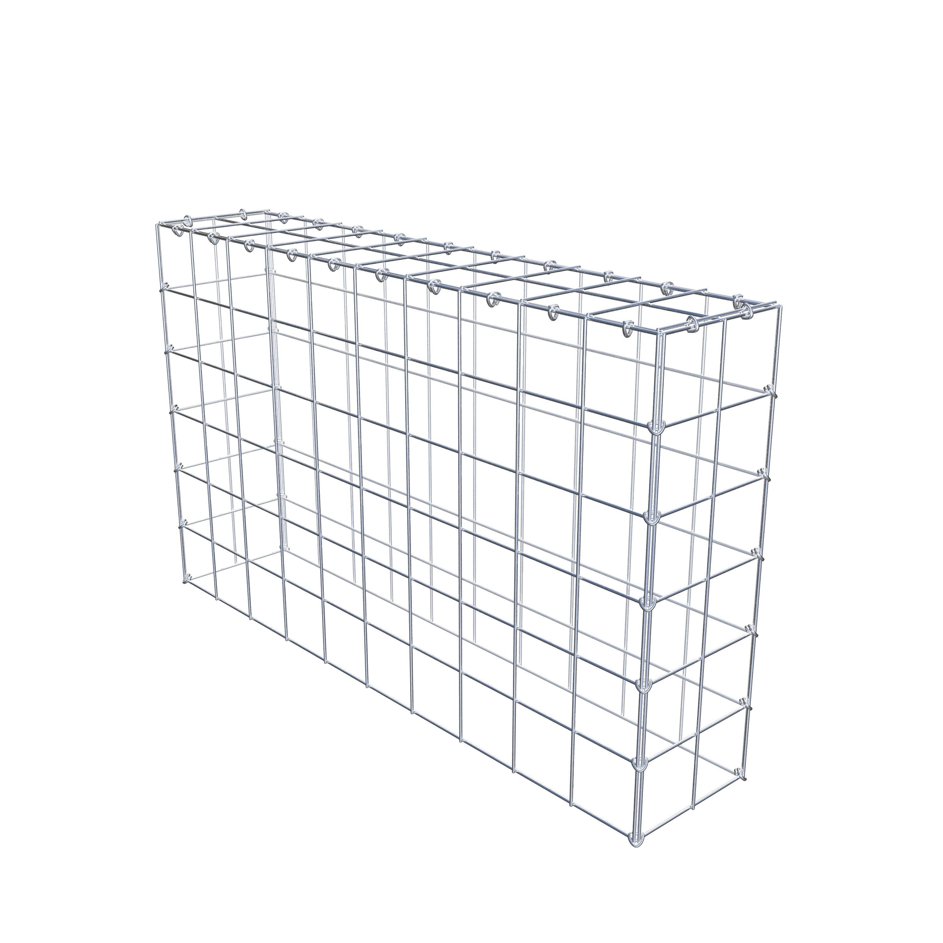 Schanskorf type 3 100 cm x 60 cm x 20 cm (L x H x D), maaswijdte 10 cm x 10 cm, C-ring