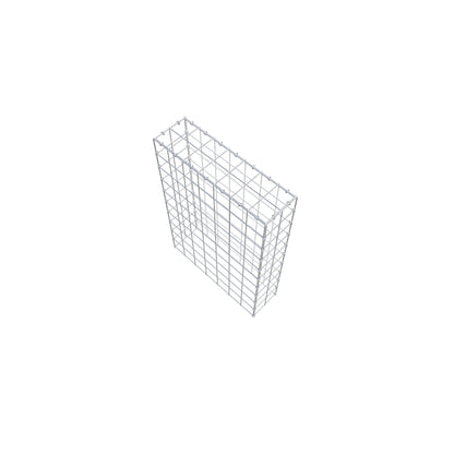 Mounted gabion type 3 100 cm x 70 cm x 20 cm (L x H x D), mesh size 10 cm x 10 cm, C-ring