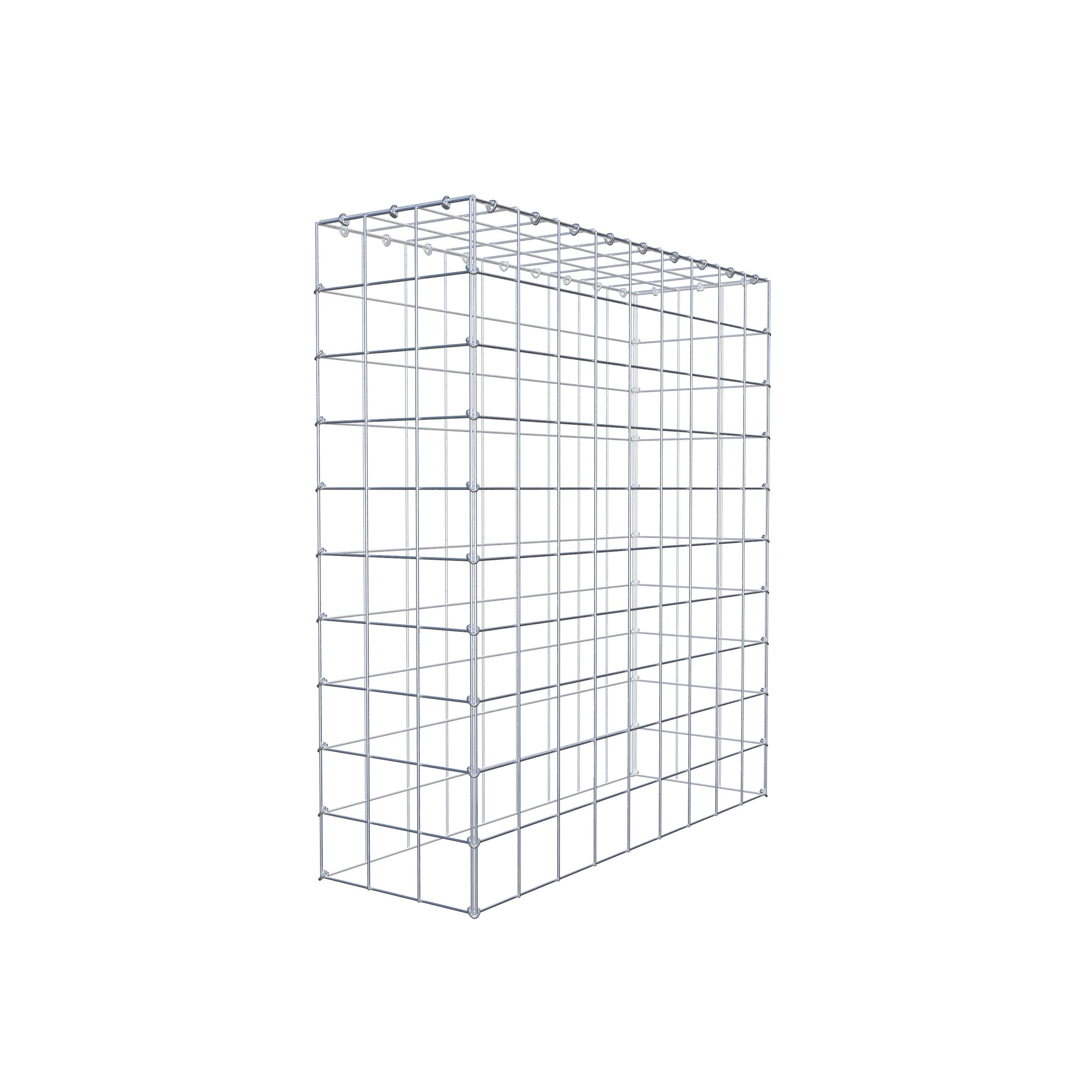 Schanskorf type 3 100 cm x 90 cm x 30 cm (L x H x D), maaswijdte 10 cm x 10 cm, C-ring