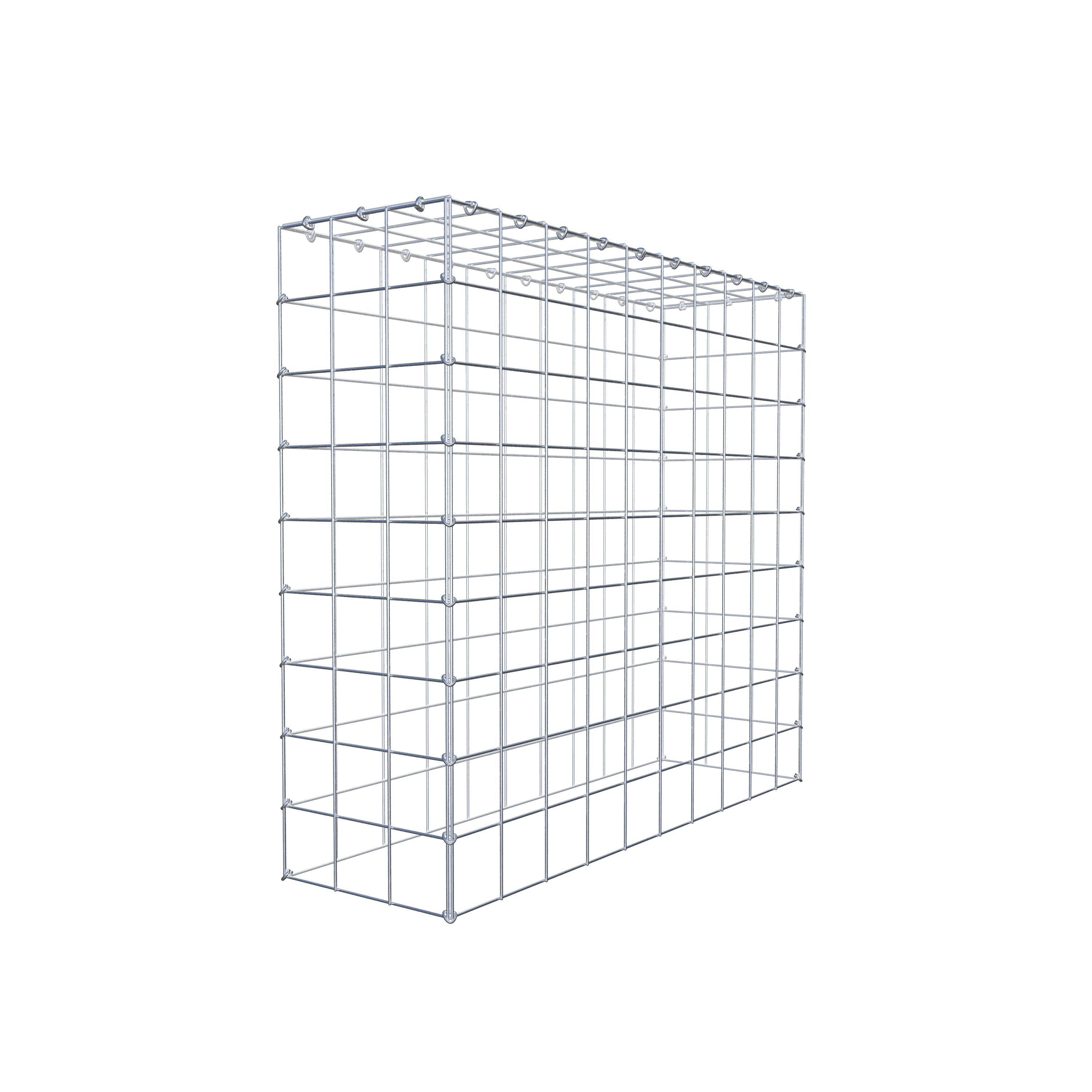 Schanskorf type 3 100 cm x 90 cm x 30 cm (L x H x D), maaswijdte 10 cm x 10 cm, C-ring