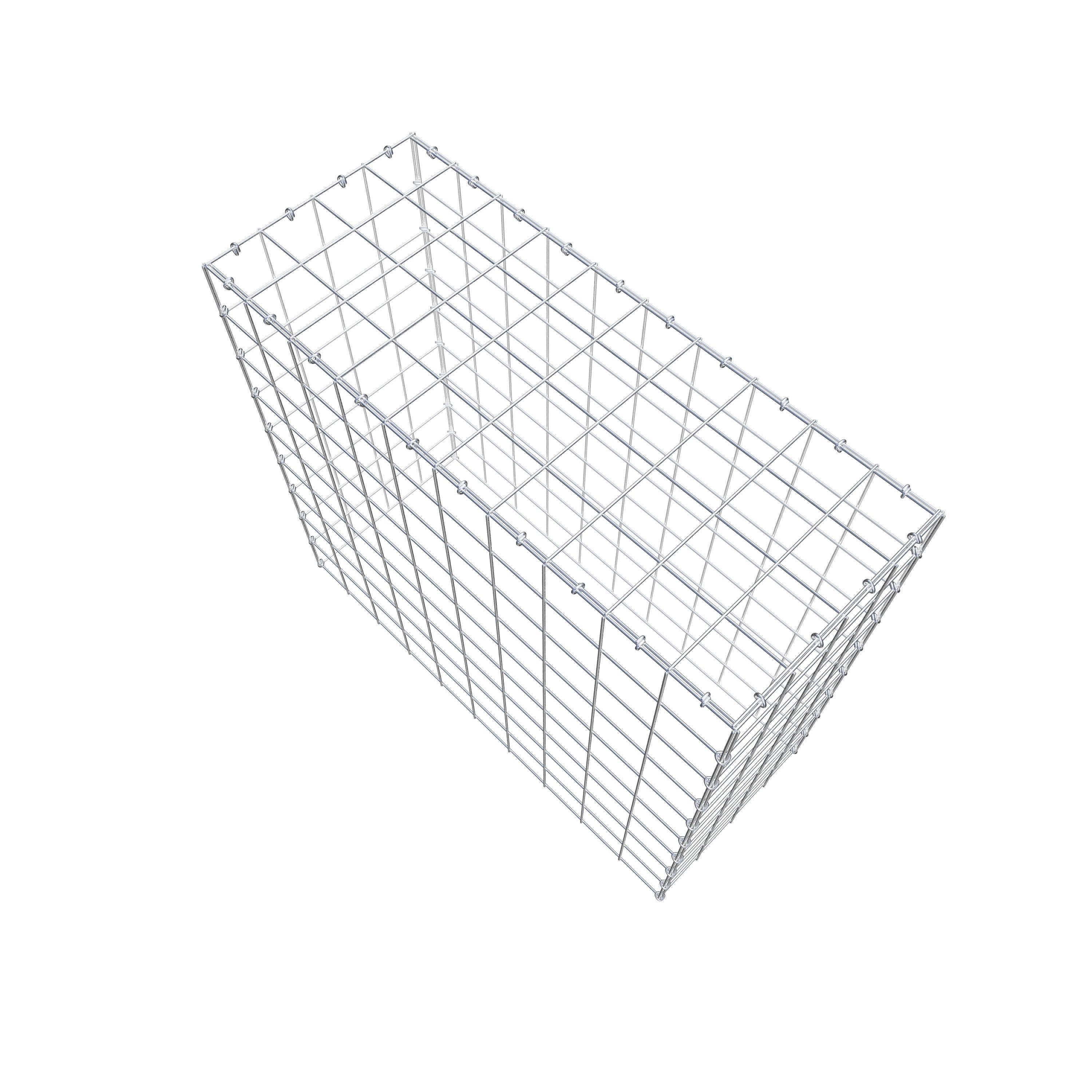 Gabião Tipo 3 100 cm x 90 cm x 40 cm (C x A x P), malhagem 10 cm x 10 cm, anel C