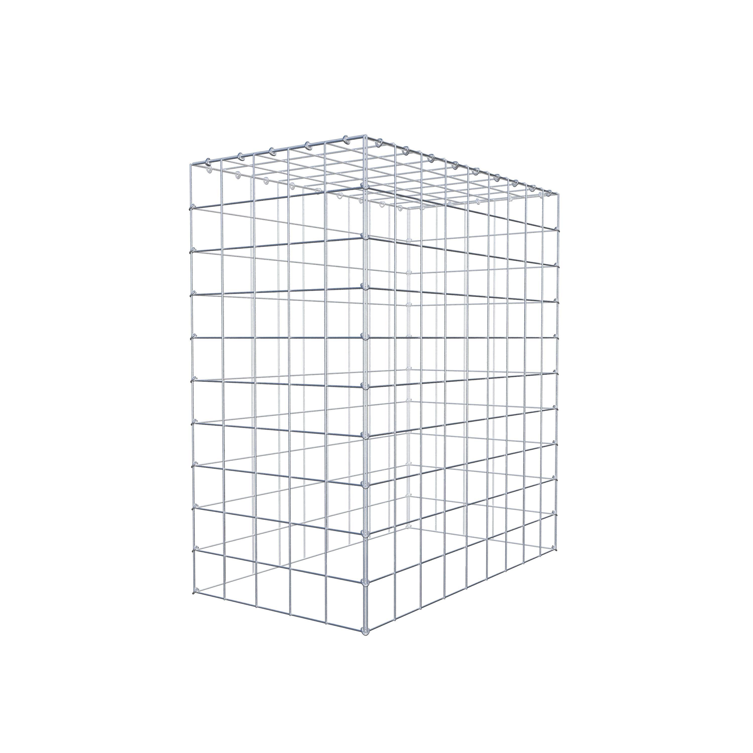 Schanskorf type 3 100 cm x 90 cm x 50 cm (L x H x D), maaswijdte 10 cm x 10 cm, C-ring