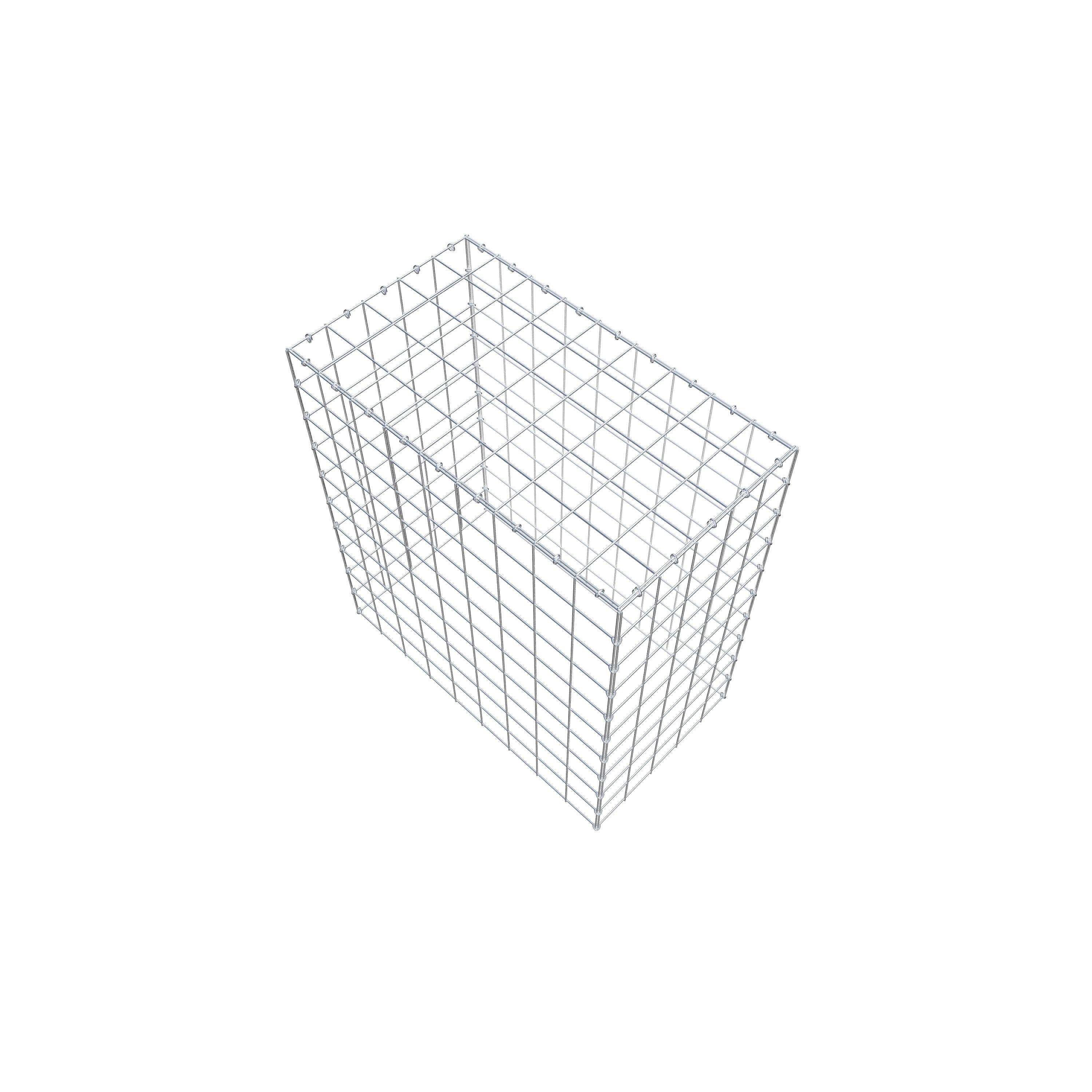 Schanskorf type 3 100 cm x 90 cm x 50 cm (L x H x D), maaswijdte 10 cm x 10 cm, C-ring