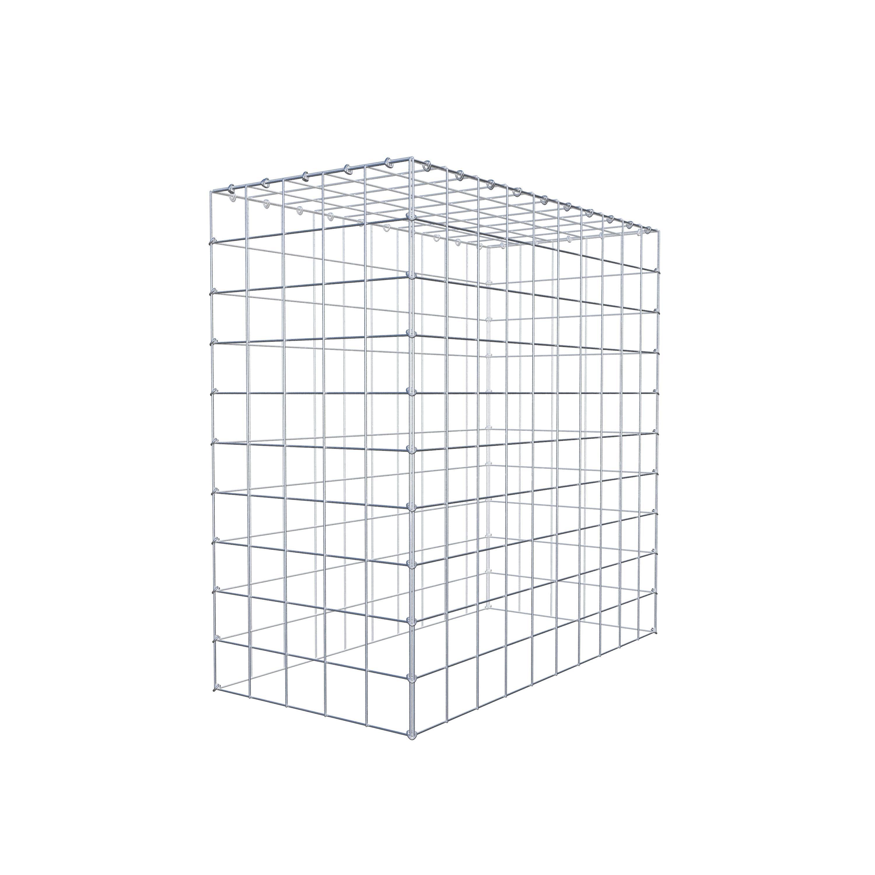 Schanskorf type 3 100 cm x 100 cm x 50 cm (L x H x D), maaswijdte 10 cm x 10 cm, C-ring