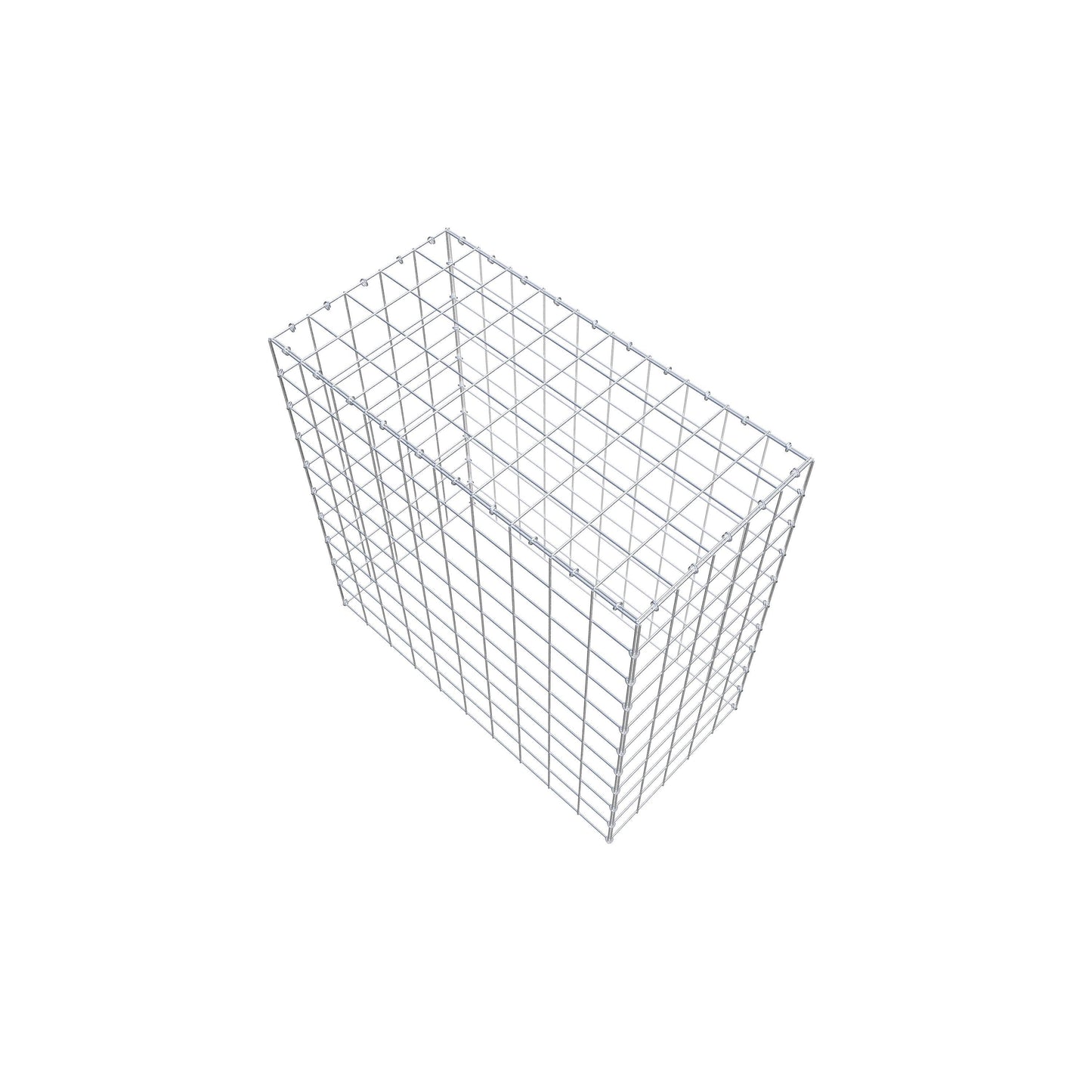 Extra gabion typ 3 100 cm x 100 cm x 50 cm (L x H x D), maskstorlek 10 cm x 10 cm, C-ring