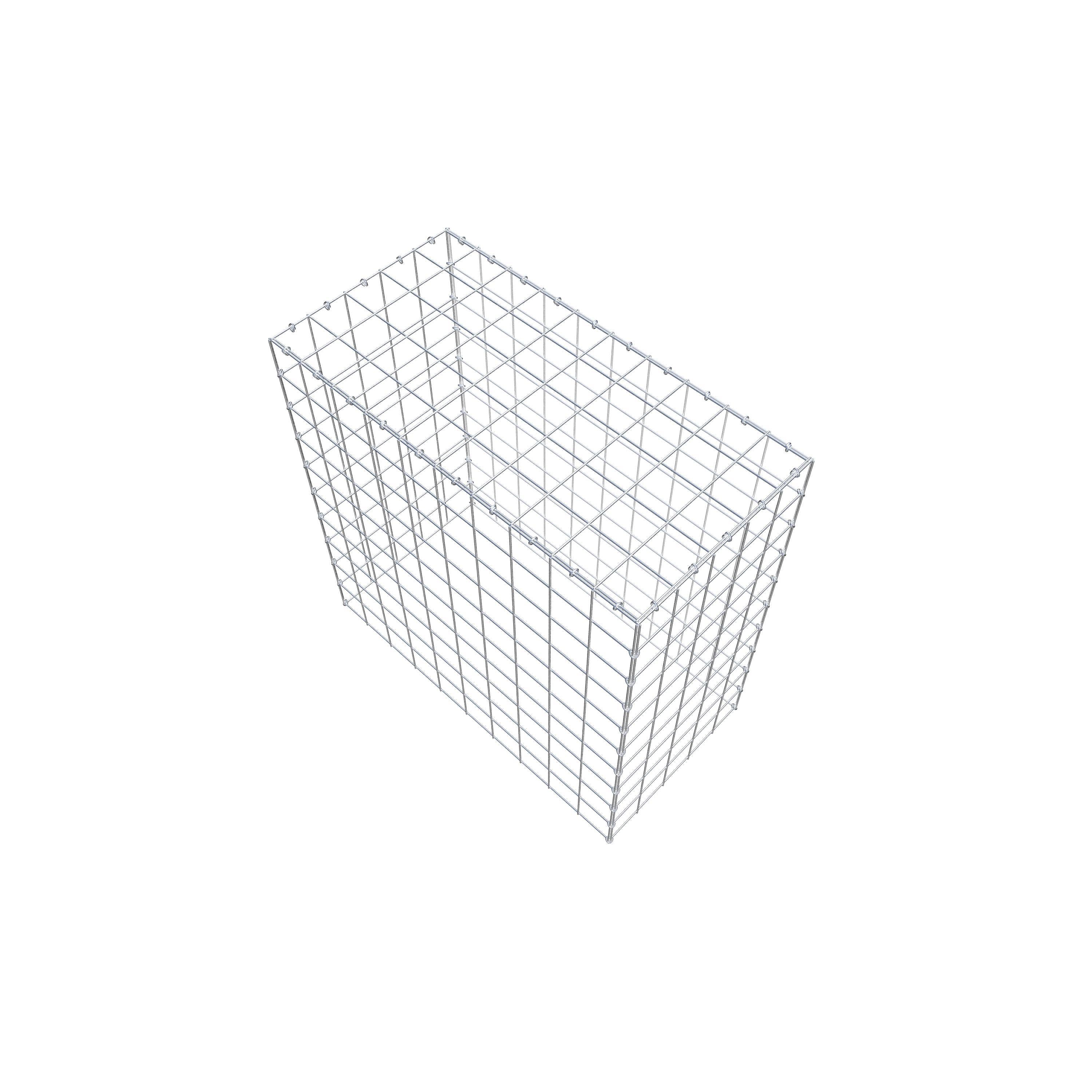 Schanskorf type 3 100 cm x 100 cm x 50 cm (L x H x D), maaswijdte 10 cm x 10 cm, C-ring