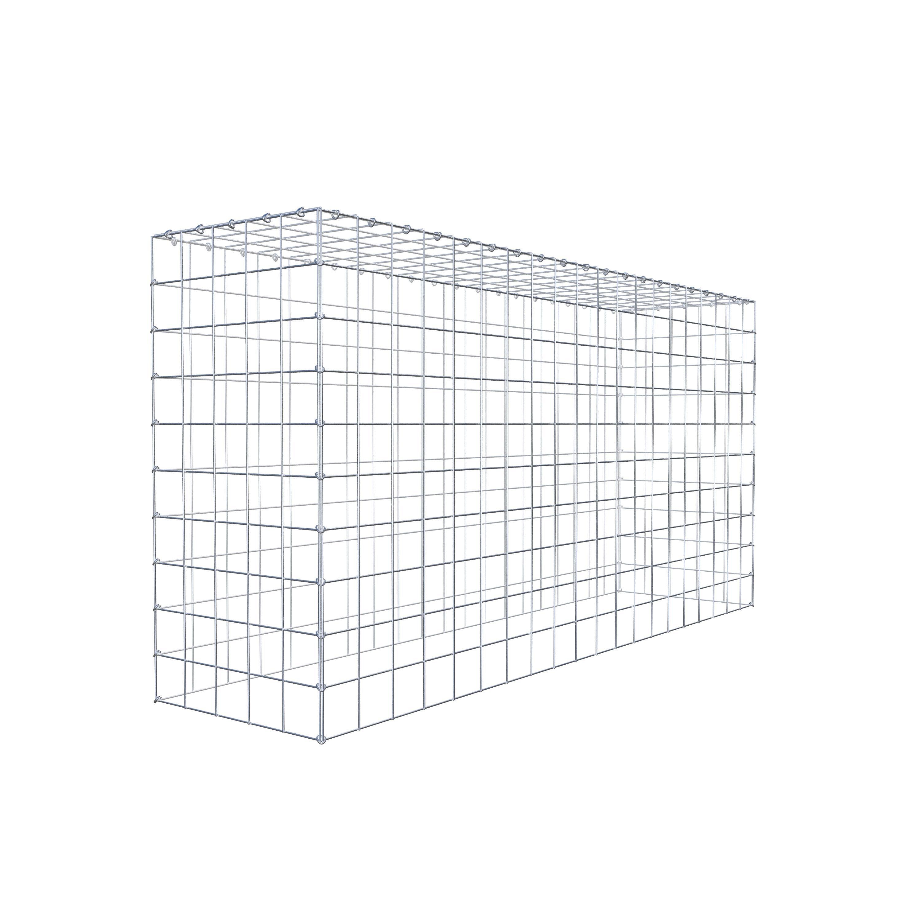 Schanskorf type 3 200 cm x 100 cm x 50 cm (L x H x D), maaswijdte 10 cm x 10 cm, C-ring