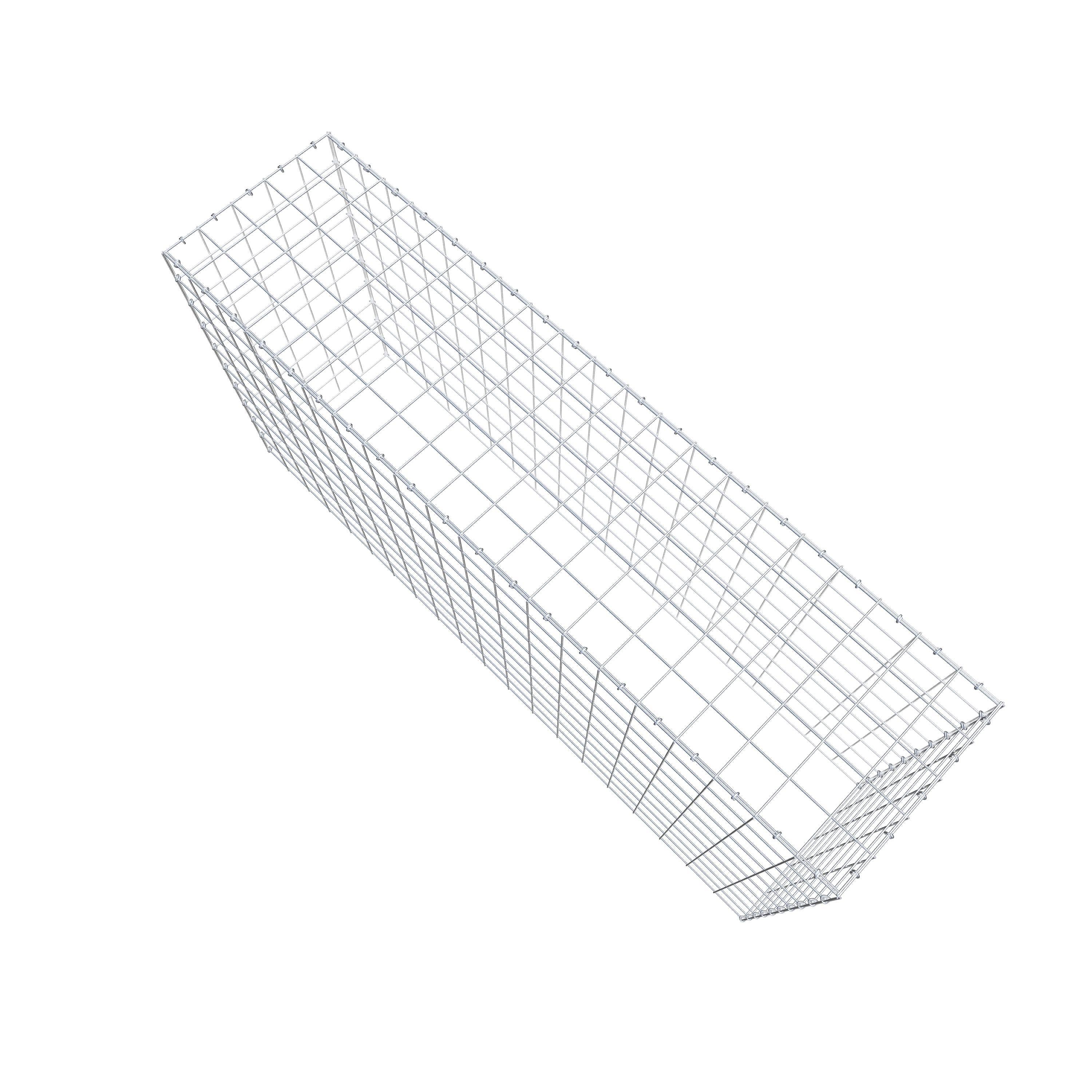 Schanskorf type 3 200 cm x 100 cm x 50 cm (L x H x D), maaswijdte 10 cm x 10 cm, C-ring