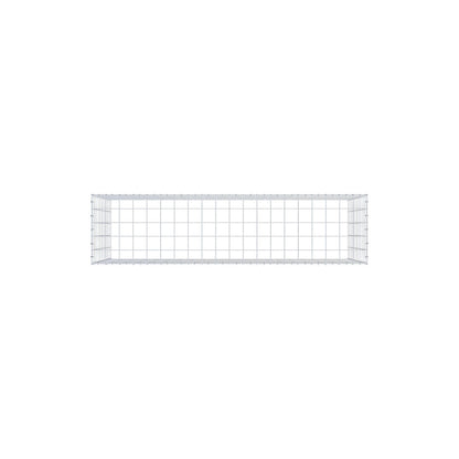 Anbaugabione Typ 3 200 cm x 100 cm x 50 cm (L x H x T), Maschenweite 10 cm x 10 cm, C-Ring
