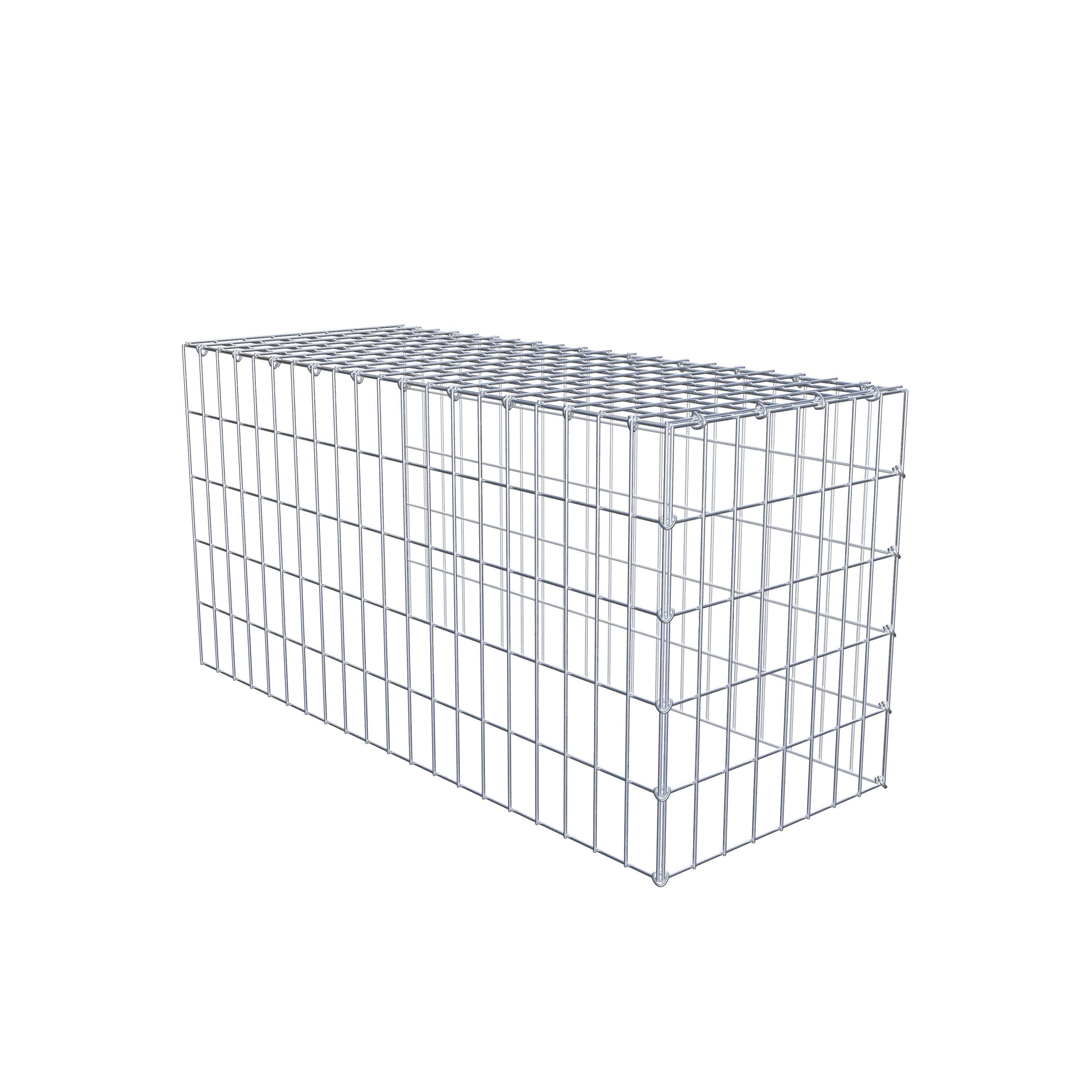 Schanskorf type 4 100 cm x 50 cm x 40 cm (L x H x D), maaswijdte 5 cm x 10 cm, C-ring