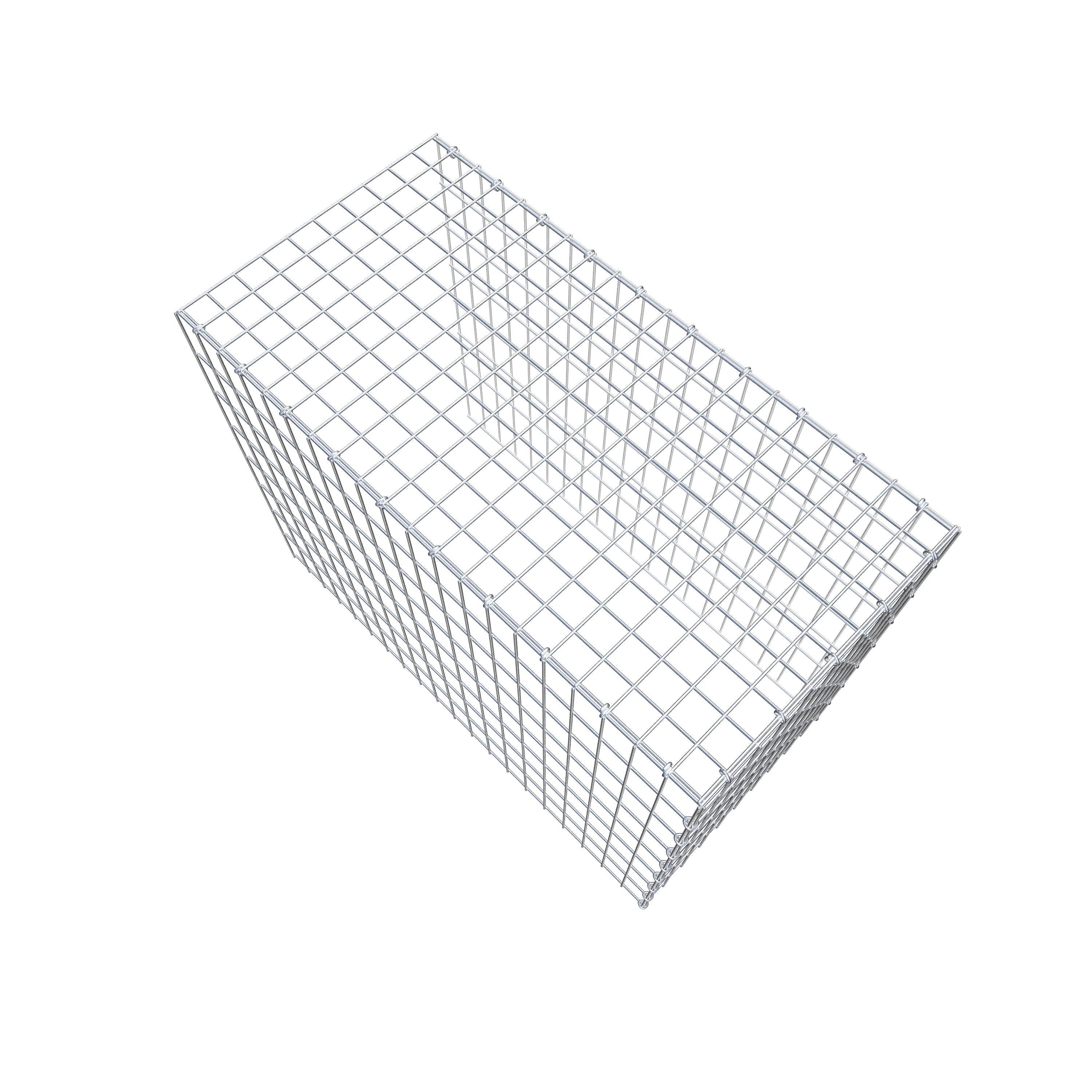 Pile aggiuntivo tipo 4 100 cm x 80 cm x 50 cm (L x H x P), maglia 5 cm x 10 cm, anello a C