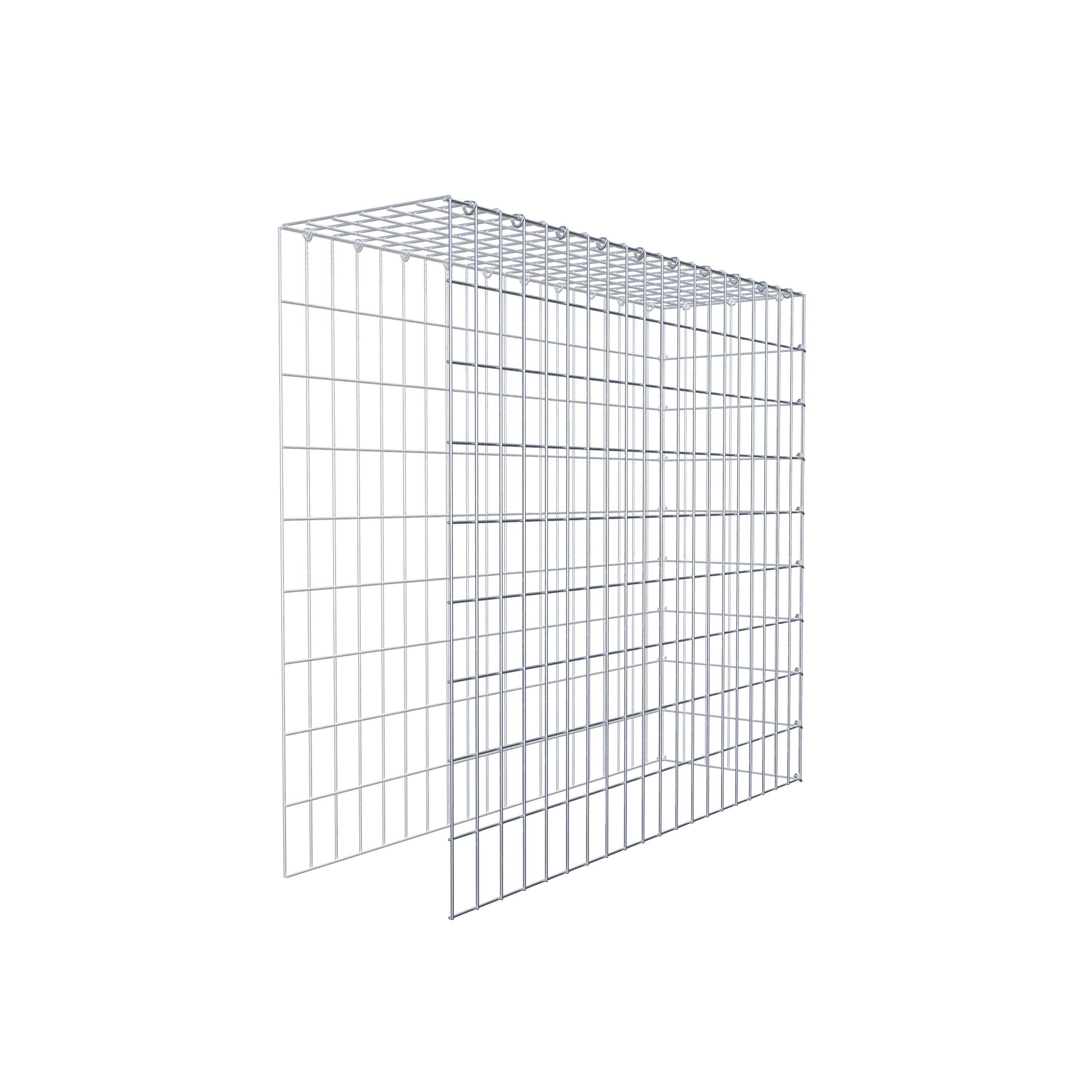 Schanskorf type 4 100 cm x 90 cm x 30 cm (L x H x D), maaswijdte 5 cm x 10 cm, C-ring