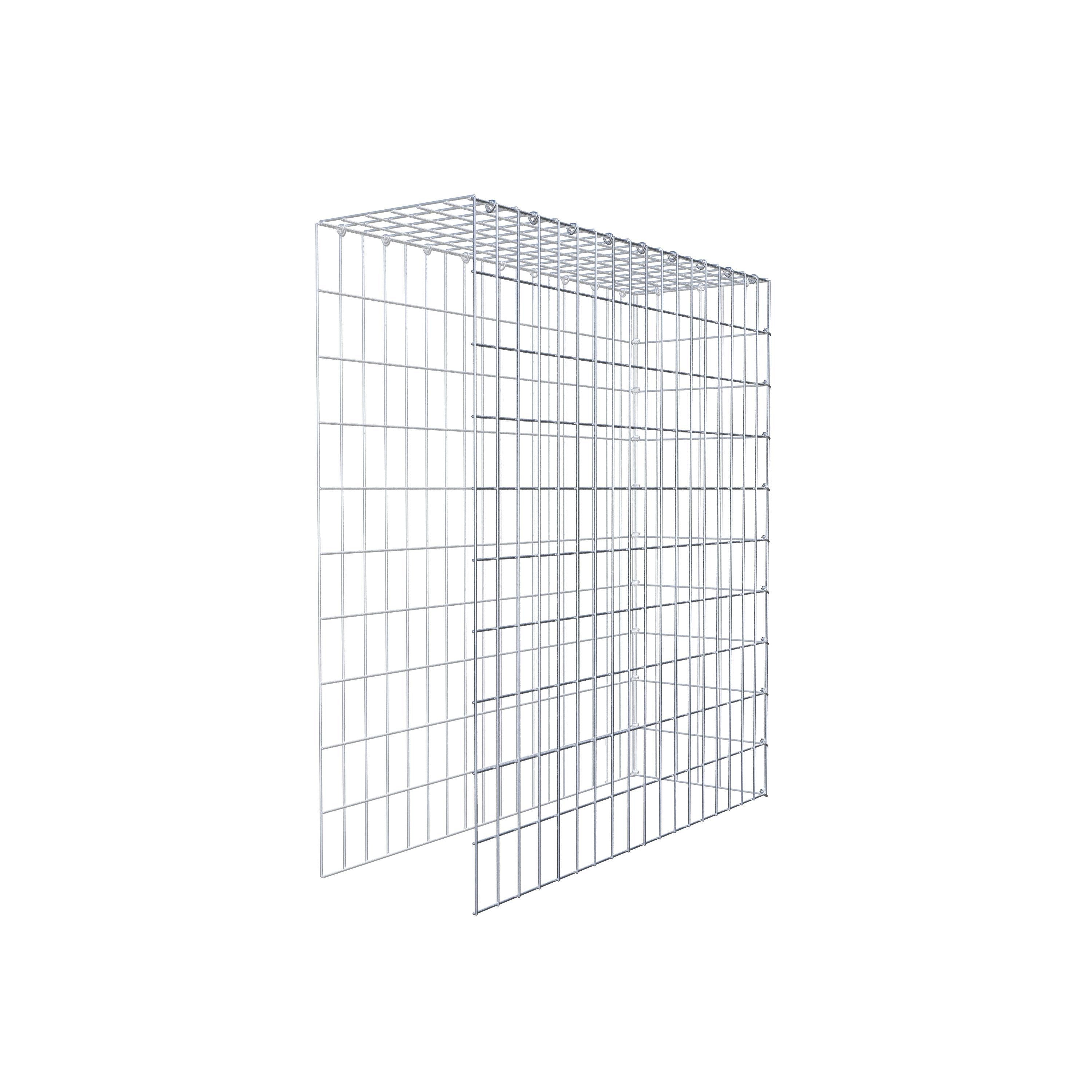 Schanskorf type 4 100 cm x 90 cm x 30 cm (L x H x D), maaswijdte 5 cm x 10 cm, C-ring