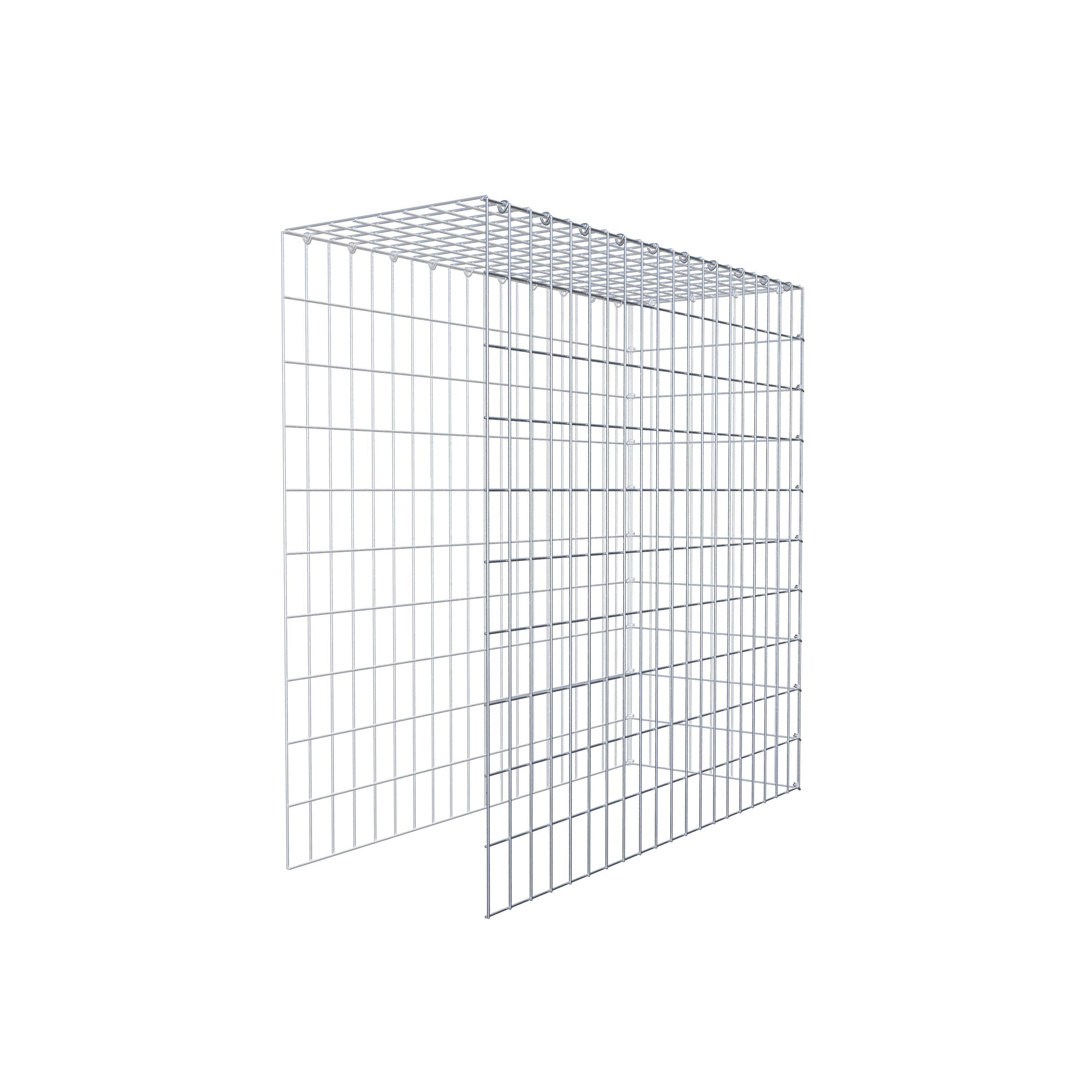 Schanskorf type 4 100 cm x 100 cm x 40 cm (L x H x D), maaswijdte 5 cm x 10 cm, C-ring