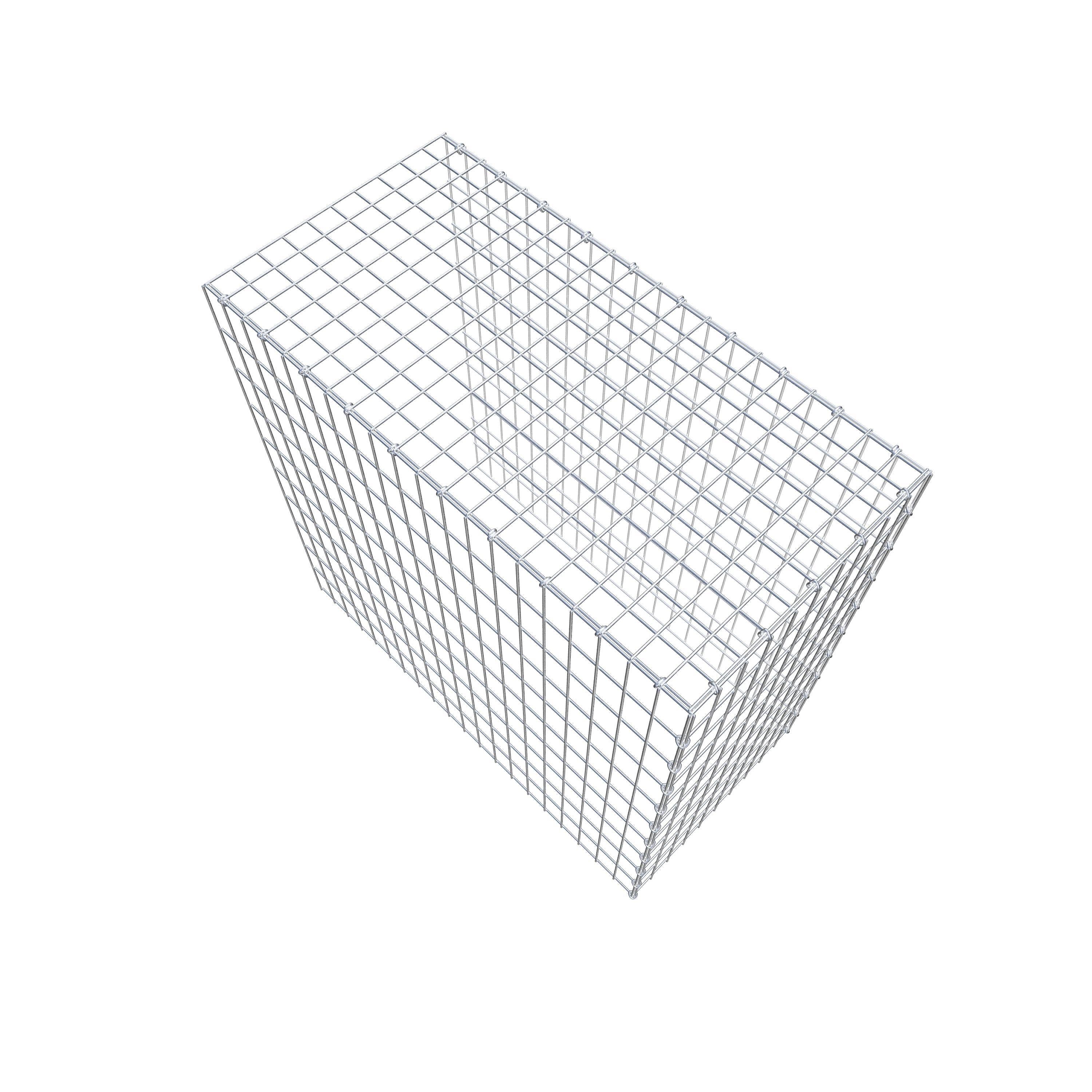 Schanskorf type 4 100 cm x 100 cm x 50 cm (L x H x D), maaswijdte 5 cm x 10 cm, C-ring