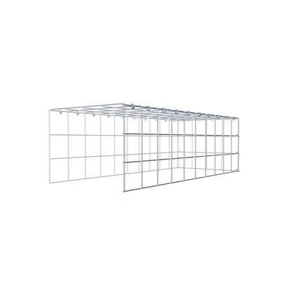 Pila adicional tipo 4 100 cm x 30 cm x 40 cm (L x A x P), malla 10 cm x 10 cm, anillo en C