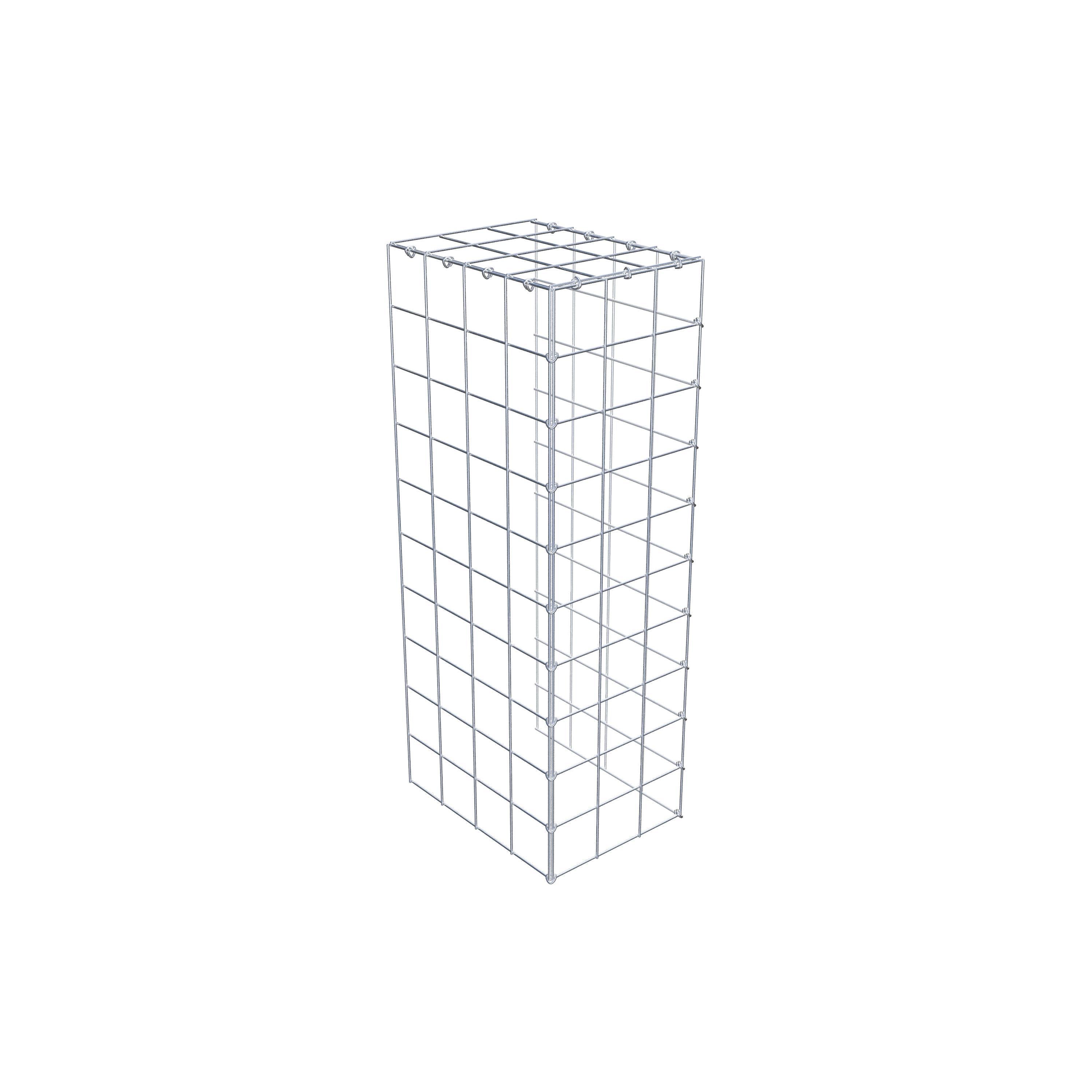 Schanskorf type 4 100 cm x 40 cm x 30 cm (L x H x D), maaswijdte 10 cm x 10 cm, C-ring