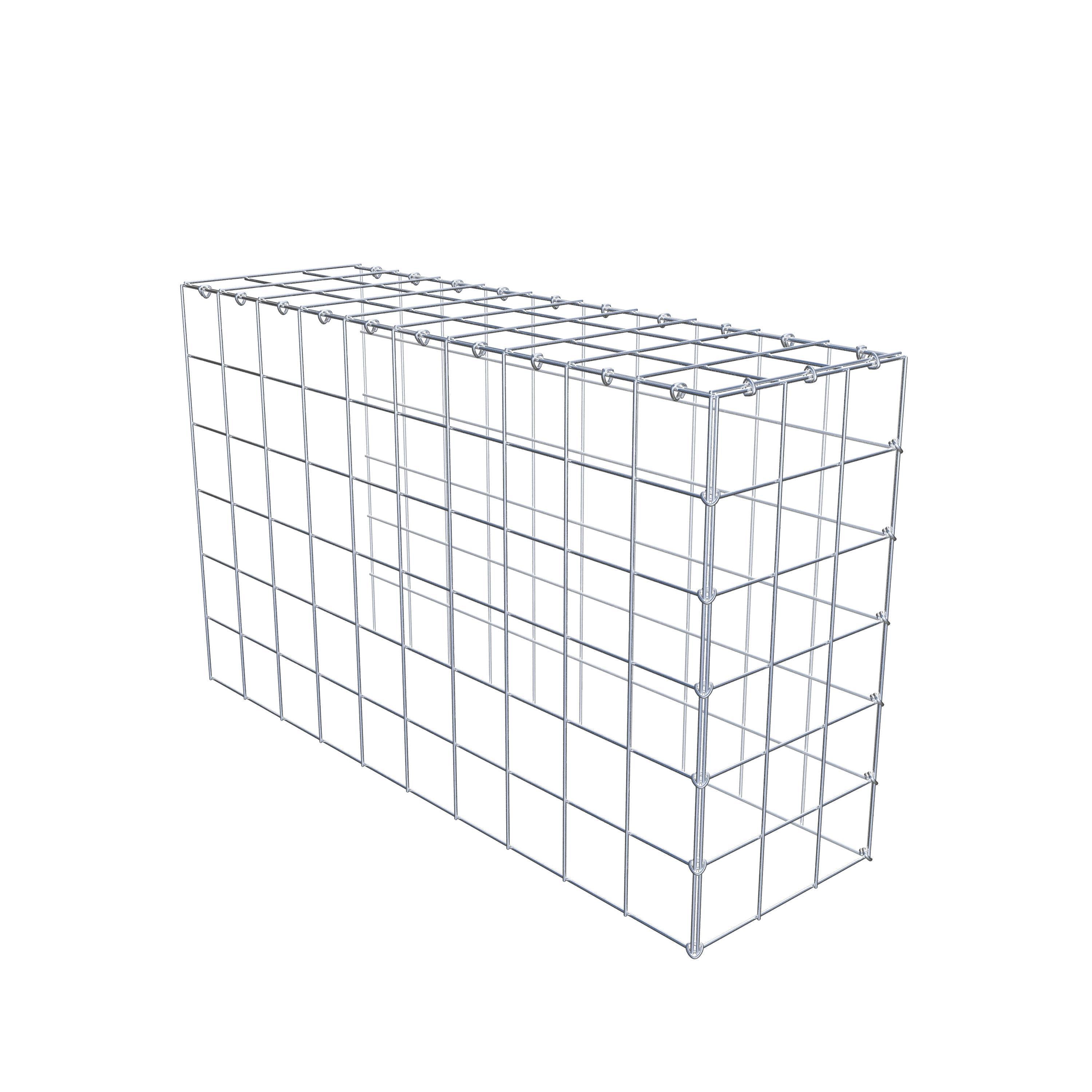 Schanskorf type 4 100 cm x 60 cm x 30 cm (L x H x D), maaswijdte 10 cm x 10 cm, C-ring