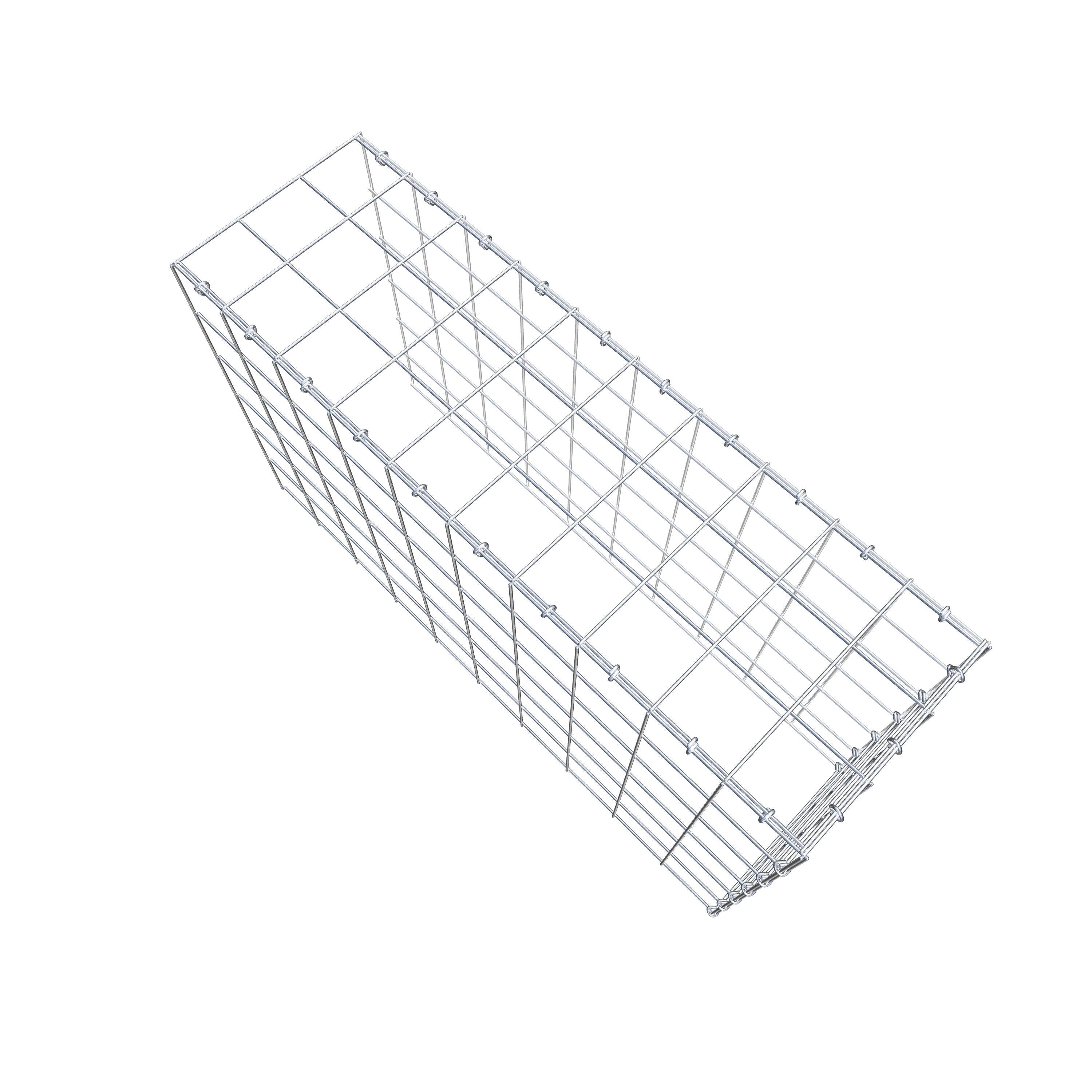 Schanskorf type 4 100 cm x 60 cm x 30 cm (L x H x D), maaswijdte 10 cm x 10 cm, C-ring