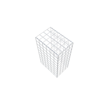 Gabião Tipo 4 100 cm x 60 cm x 40 cm (C x A x P), malhagem 10 cm x 10 cm, anel C