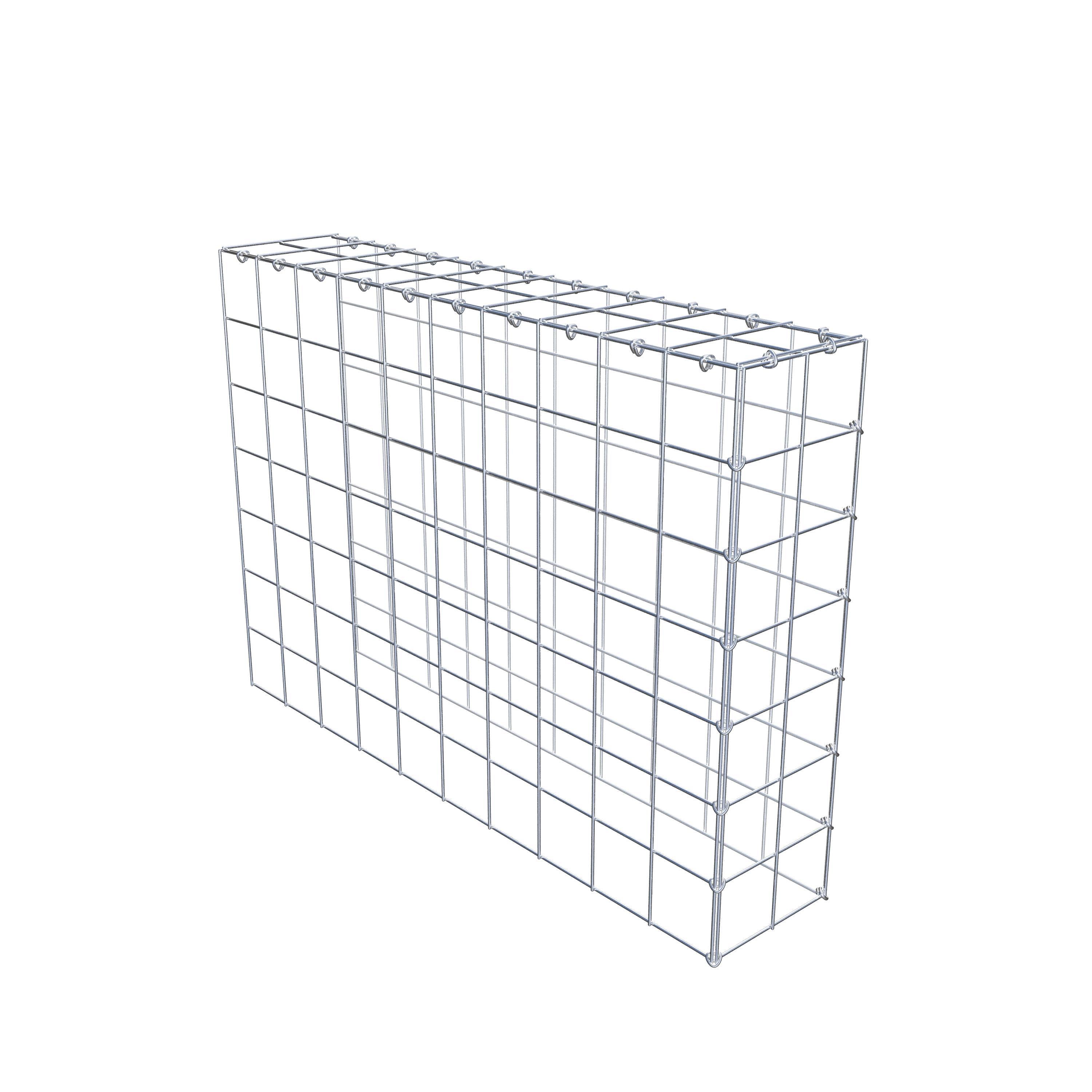 Schanskorf type 4 100 cm x 70 cm x 20 cm (L x H x D), maaswijdte 10 cm x 10 cm, C-ring