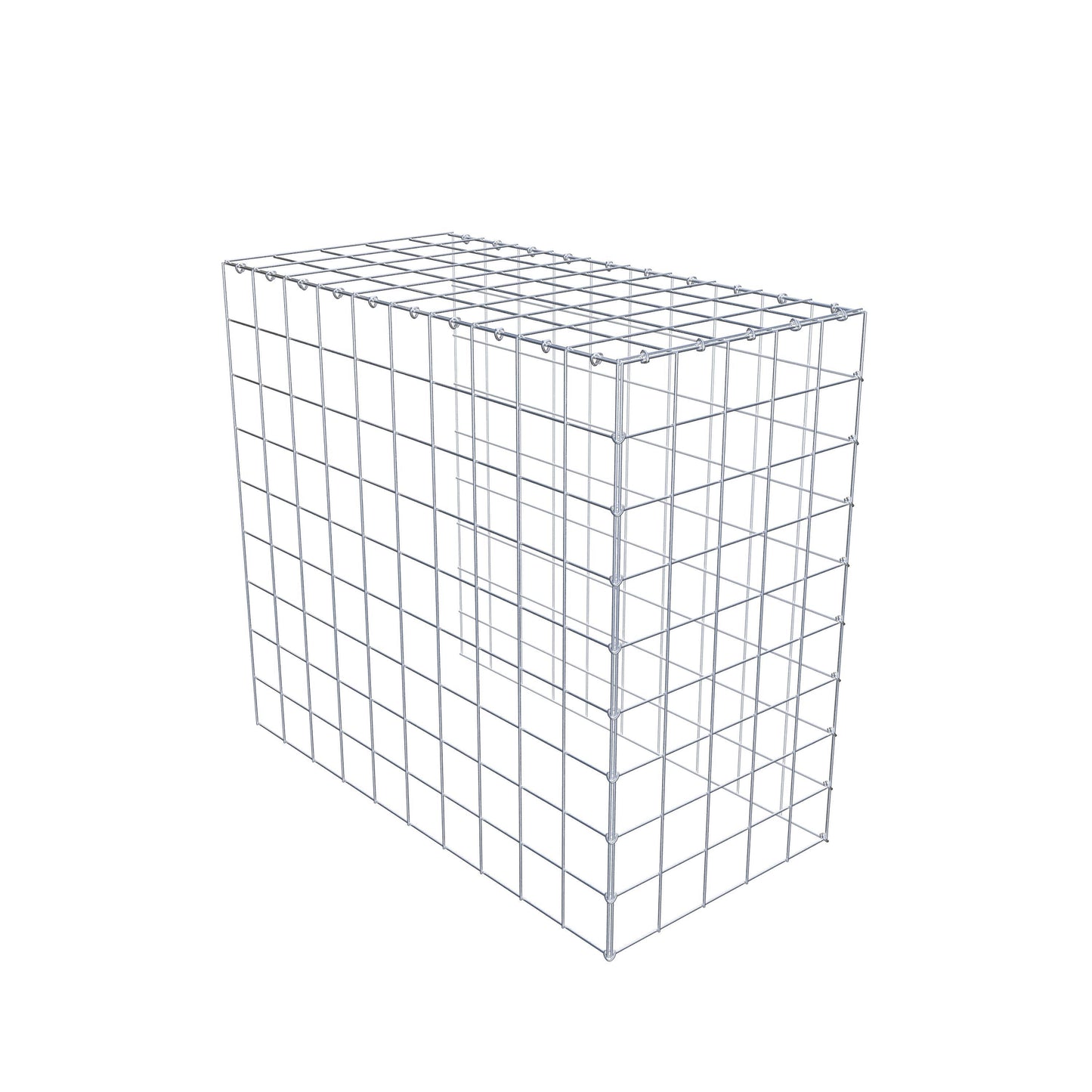 Add-on schanskorf type 4 100 cm x 90 cm x 50 cm (L x H x D), maaswijdte 10 cm x 10 cm, C-ring