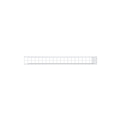 Add-on schanskorf type 4 200 cm x 100 cm x 20 cm (L x H x D), maaswijdte 10 cm x 10 cm, C-ring