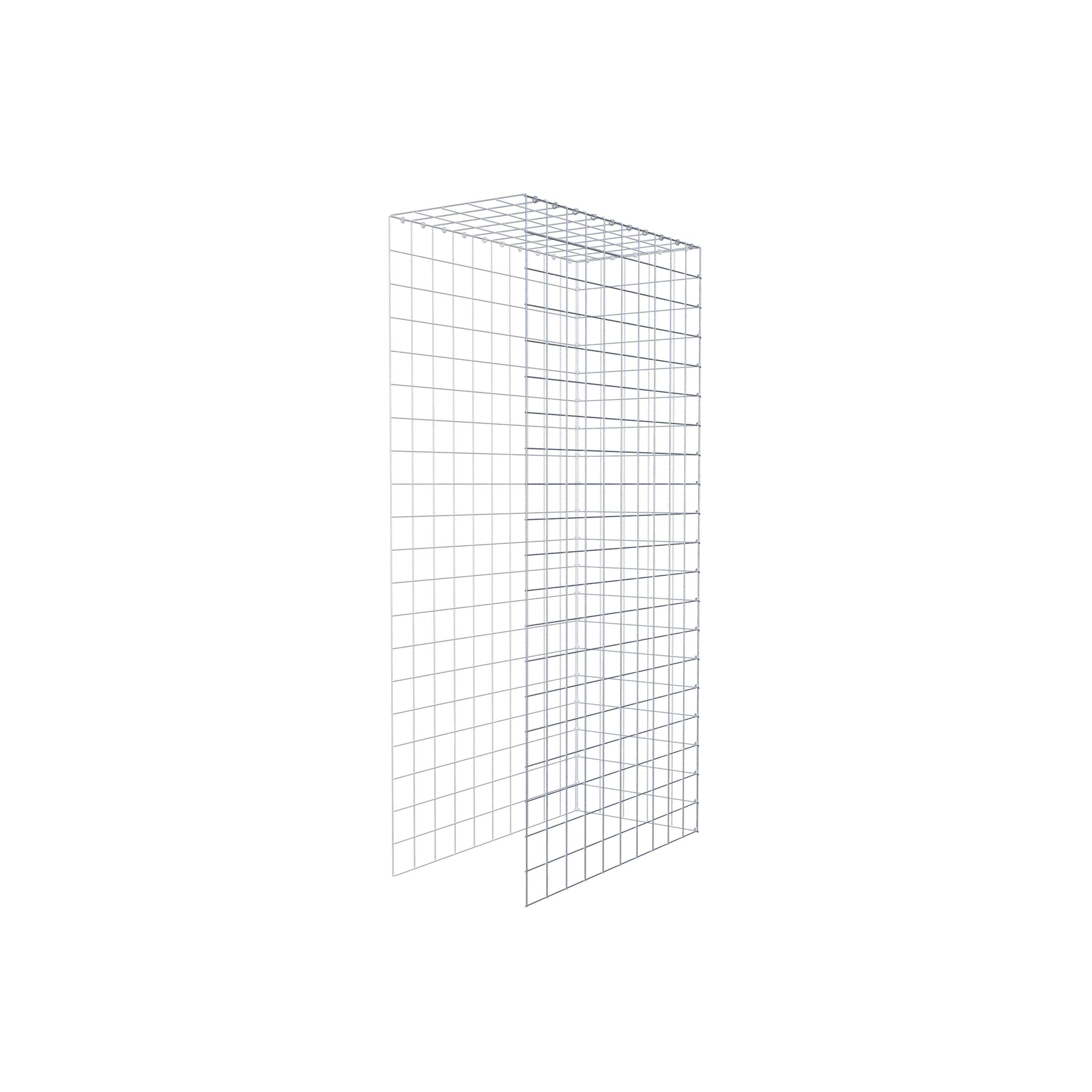 Schanskorf type 4 200 cm x 100 cm x 50 cm (L x H x D), maaswijdte 10 cm x 10 cm, C-ring