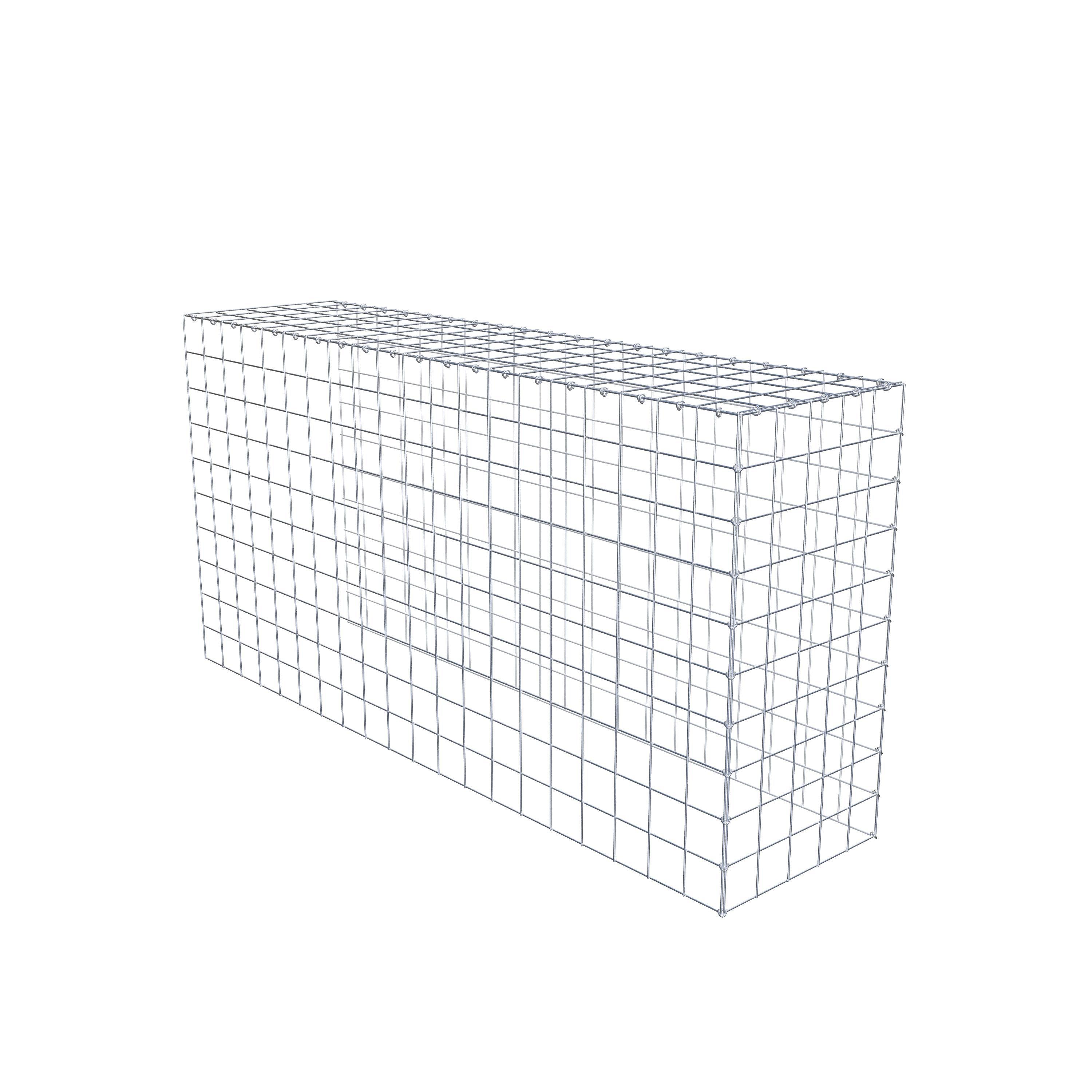 Schanskorf type 4 200 cm x 100 cm x 50 cm (L x H x D), maaswijdte 10 cm x 10 cm, C-ring