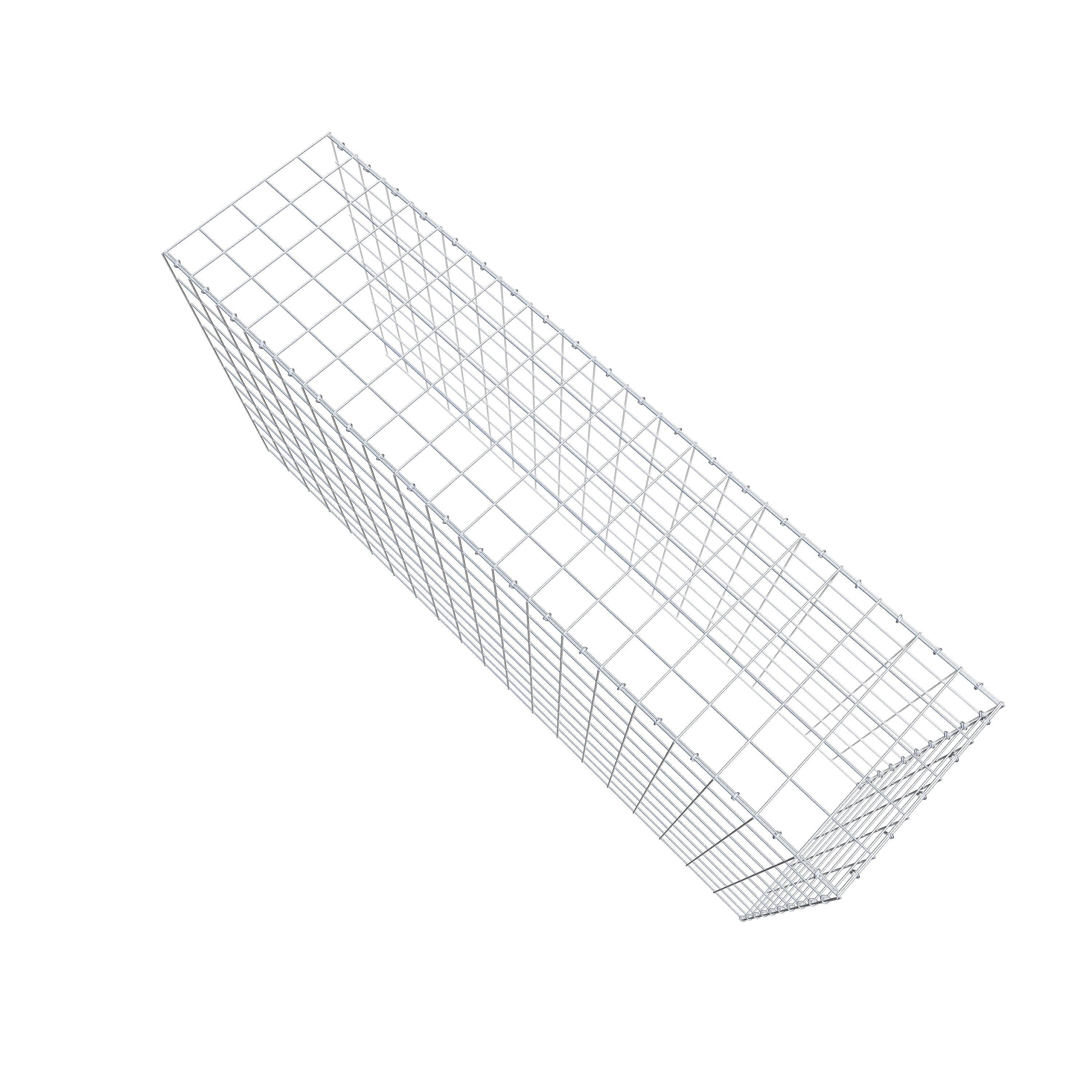 Schanskorf type 4 200 cm x 100 cm x 50 cm (L x H x D), maaswijdte 10 cm x 10 cm, C-ring