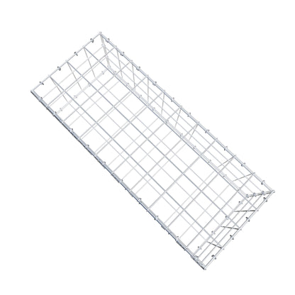 Gabion 100 cm x 30 cm x 40 cm (L x H x P), mailles 10 cm x 10 cm, anneau en C