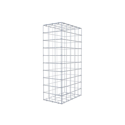 Gabion 100 cm x 50 cm x 30 cm (L x H x P), maille 10 cm x 10 cm, anneau en C