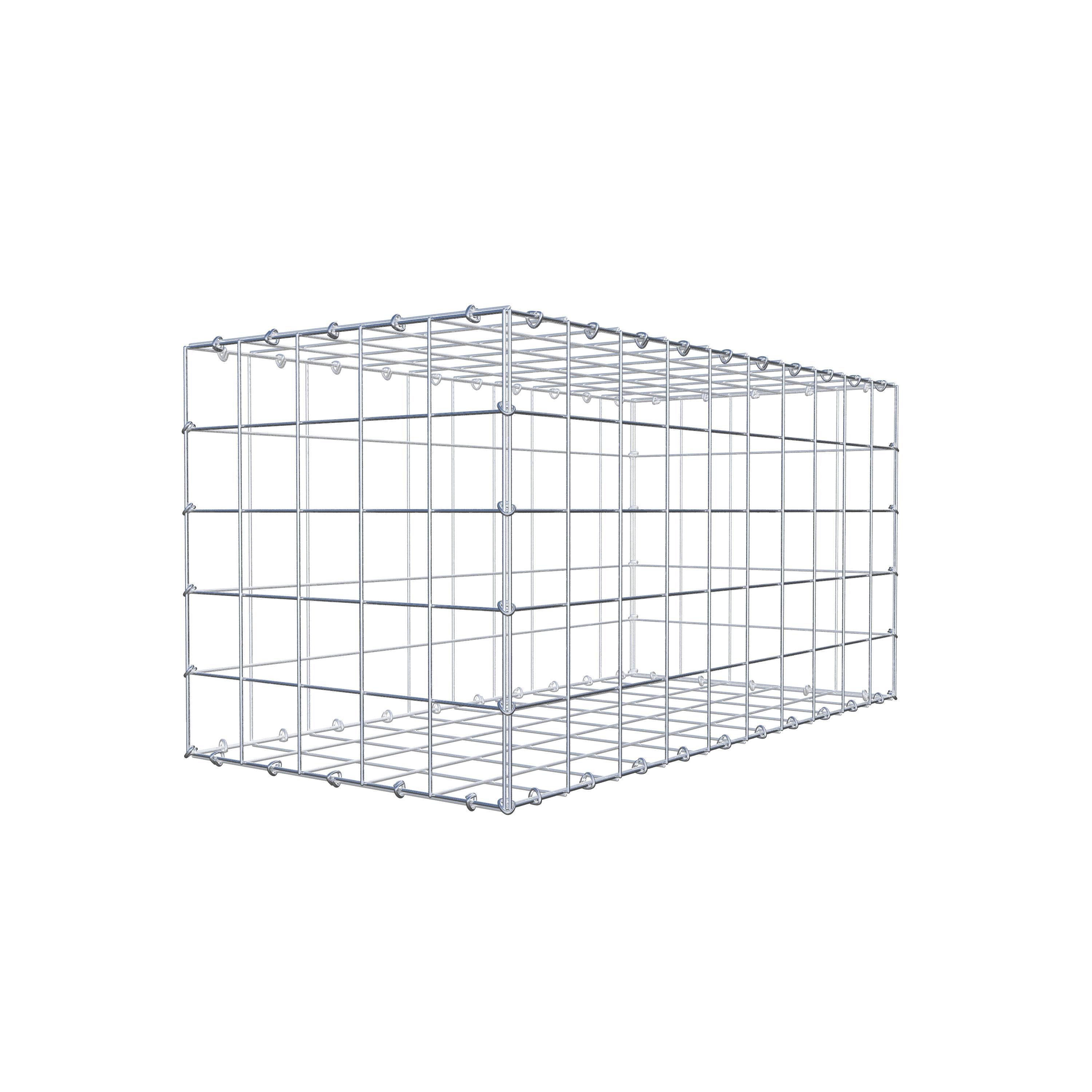 Schanskorf 100 cm x 50 cm x 50 cm (L x H x D), maaswijdte 10 cm x 10 cm, C-ring